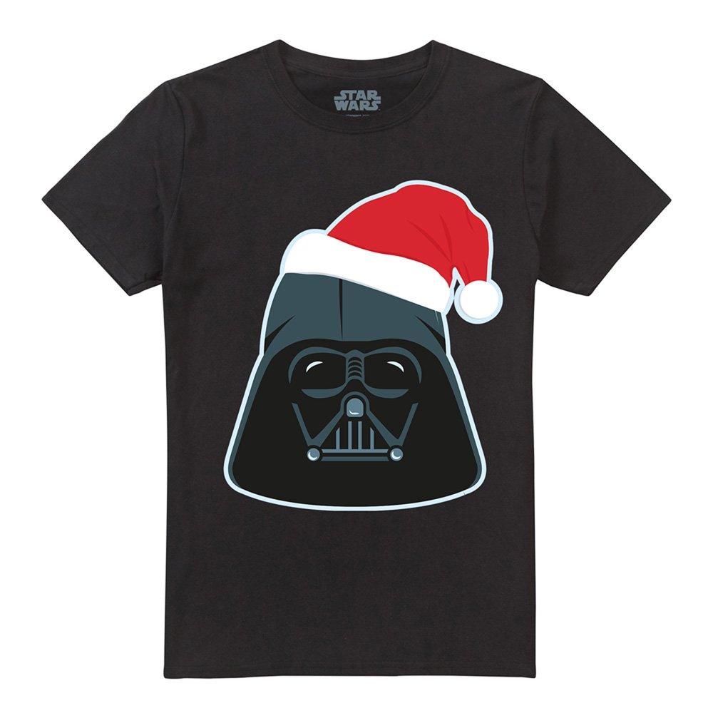 Black - Star Wars - Star Wars Darth Vader Christmas Santa Hat T-Shirt - 4
