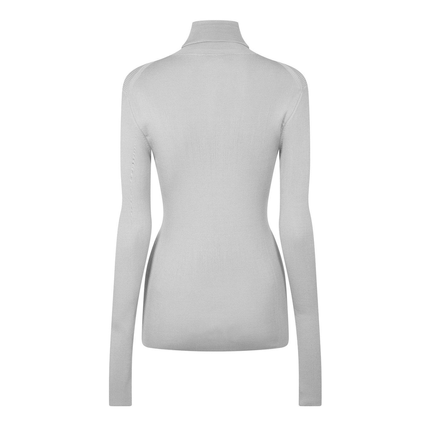 Grey - Dolce and Gabbana - Costa Turtleneck Jumper Mens - 5