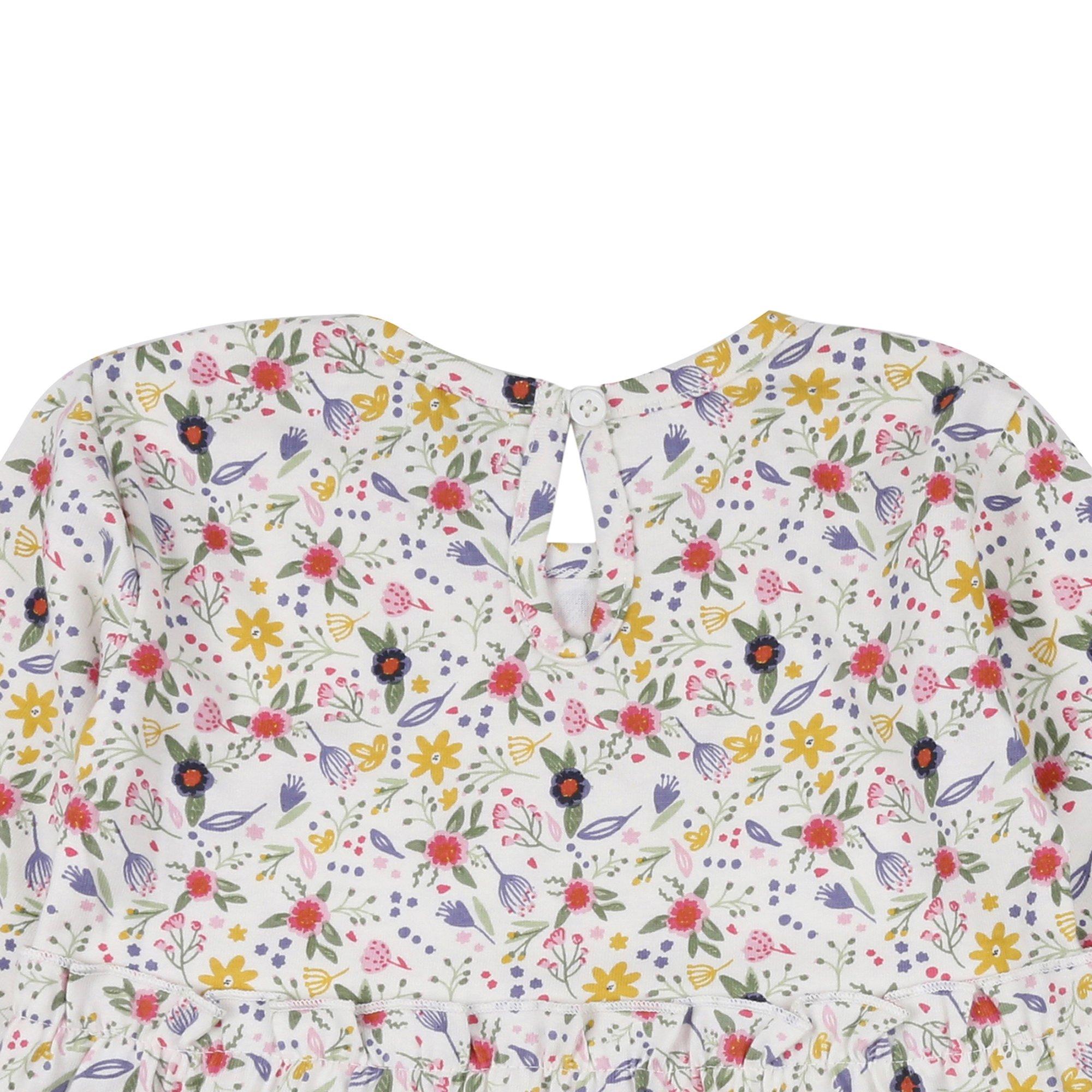 Multi - Lilly and Sid - Floral Tiered A-Line Dress - 3