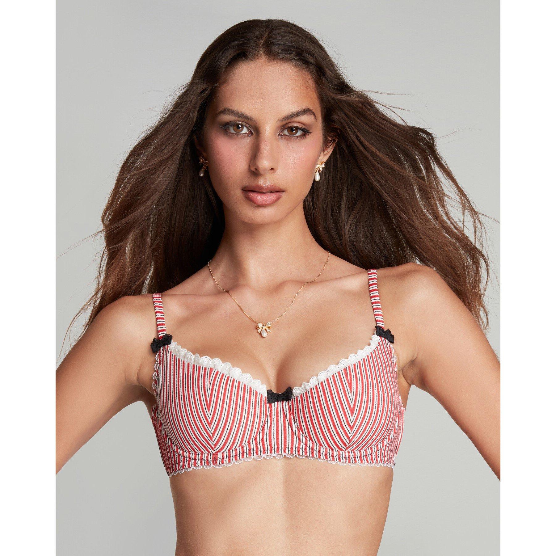 White/Red - Agent Provocateur - MILLI Bikini top - 1