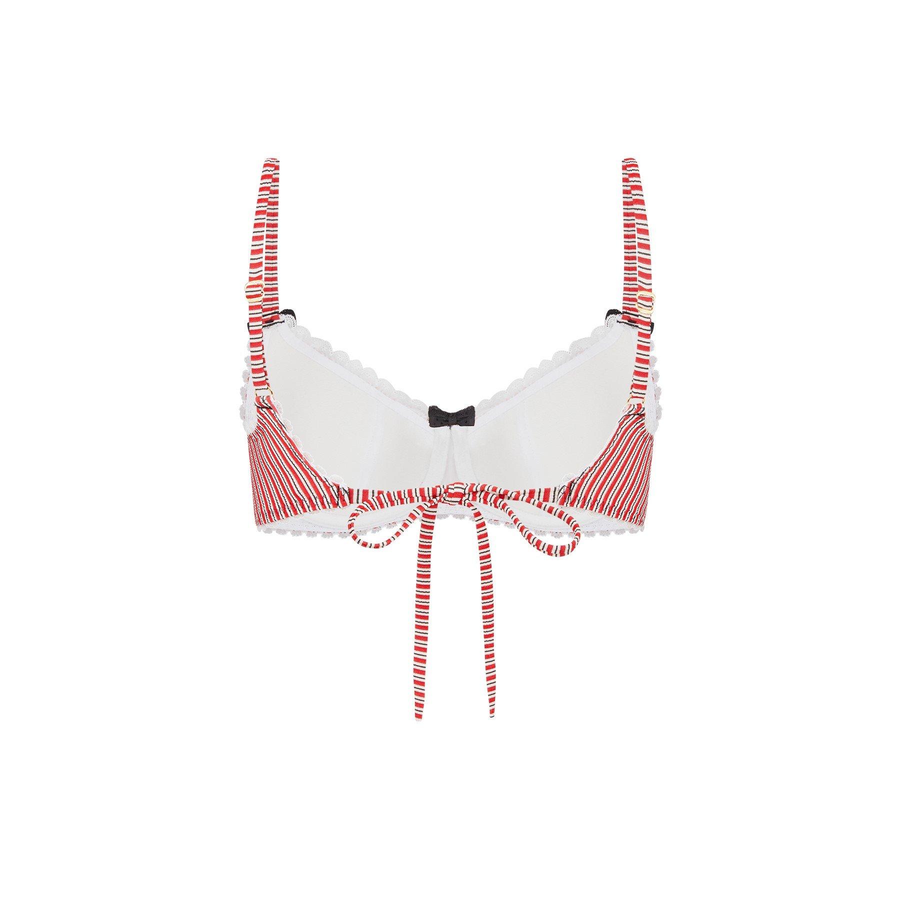 White/Red - Agent Provocateur - MILLI Bikini top - 6