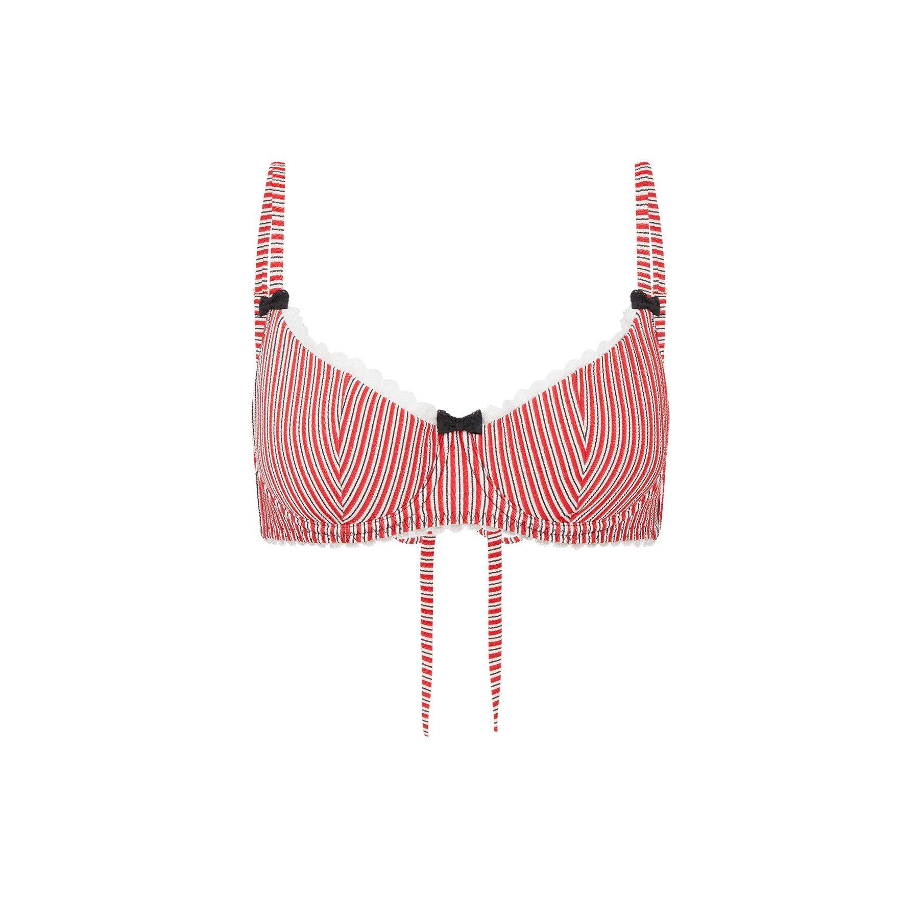 White/Red - Agent Provocateur - MILLI Bikini top - 7