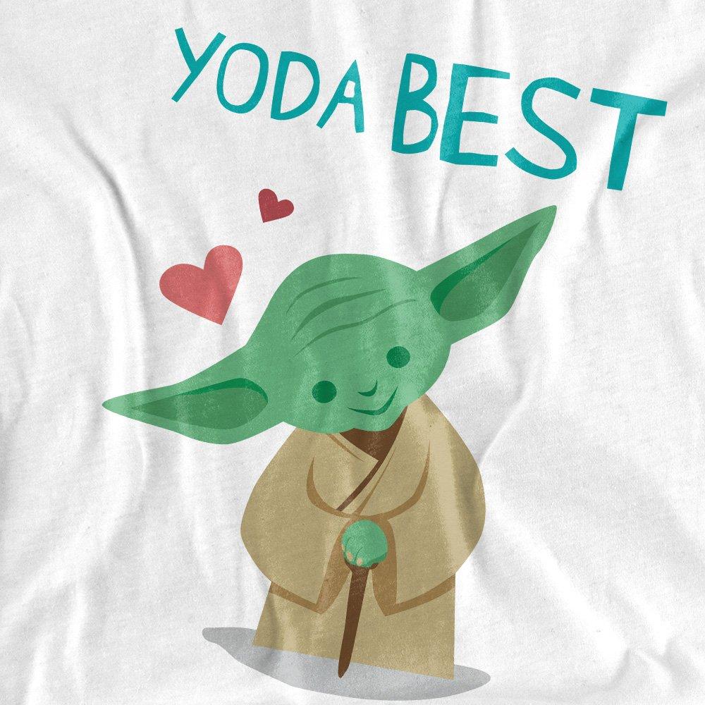White - Star Wars - Star Wars Mothers Day Yoda Best Mum Long Sleeve T - 2
