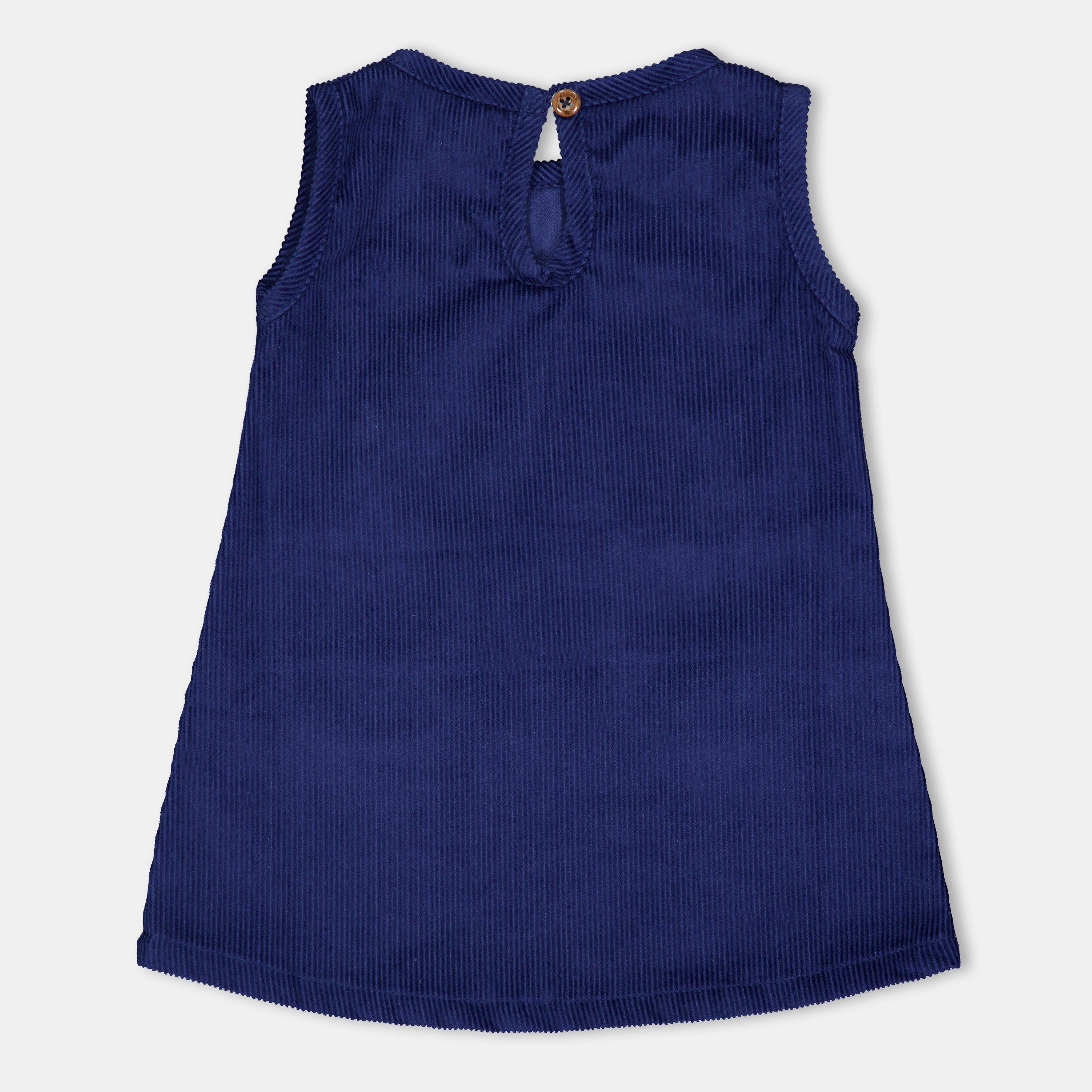 Navy - Lilly and Sid - Unicorn Pinafore Dress - 2