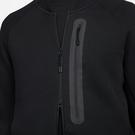 Noir/Noir - Nike - Sportswear Tech Fleece Men's Bomber Jacket - 4