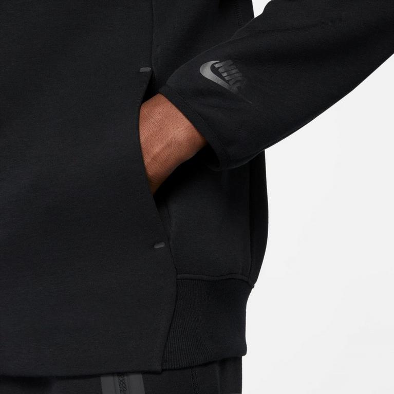 Noir/Noir - Nike - Sportswear Tech Fleece Men's Bomber Jacket - 6