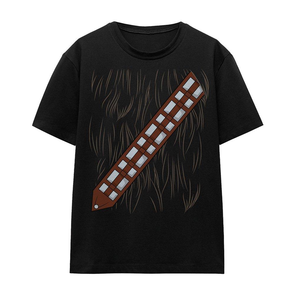Black - Star Wars - Star Wars Chewbacca Costume T-Shirt Black - 4