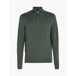 Calvin Klein MERINO QUARTER ZIP