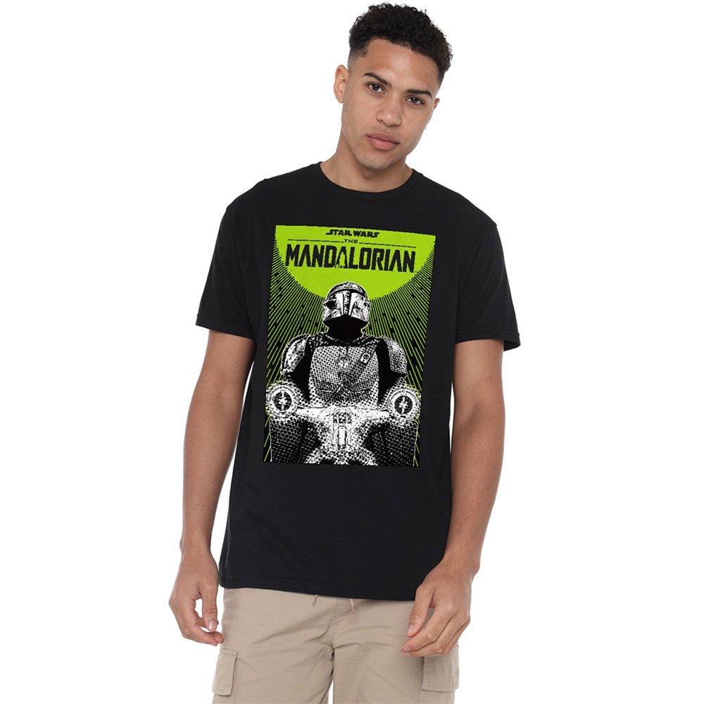 Star Wars Men's The Mandalorian Razor Crest Poster Unise - Black - 3XL