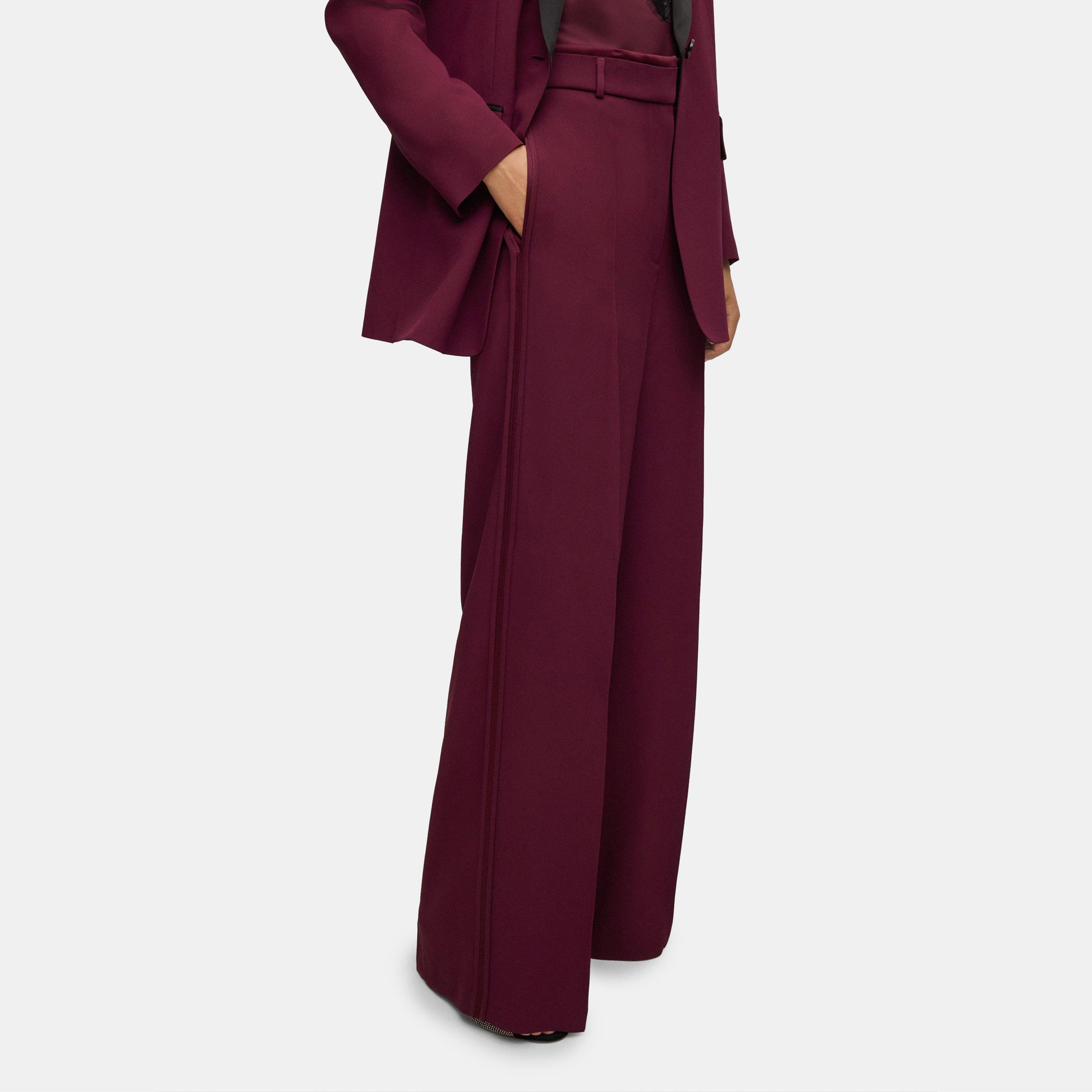 Open Red - Boss - Women's Tailored Trousers, Luxury Trousers - 2