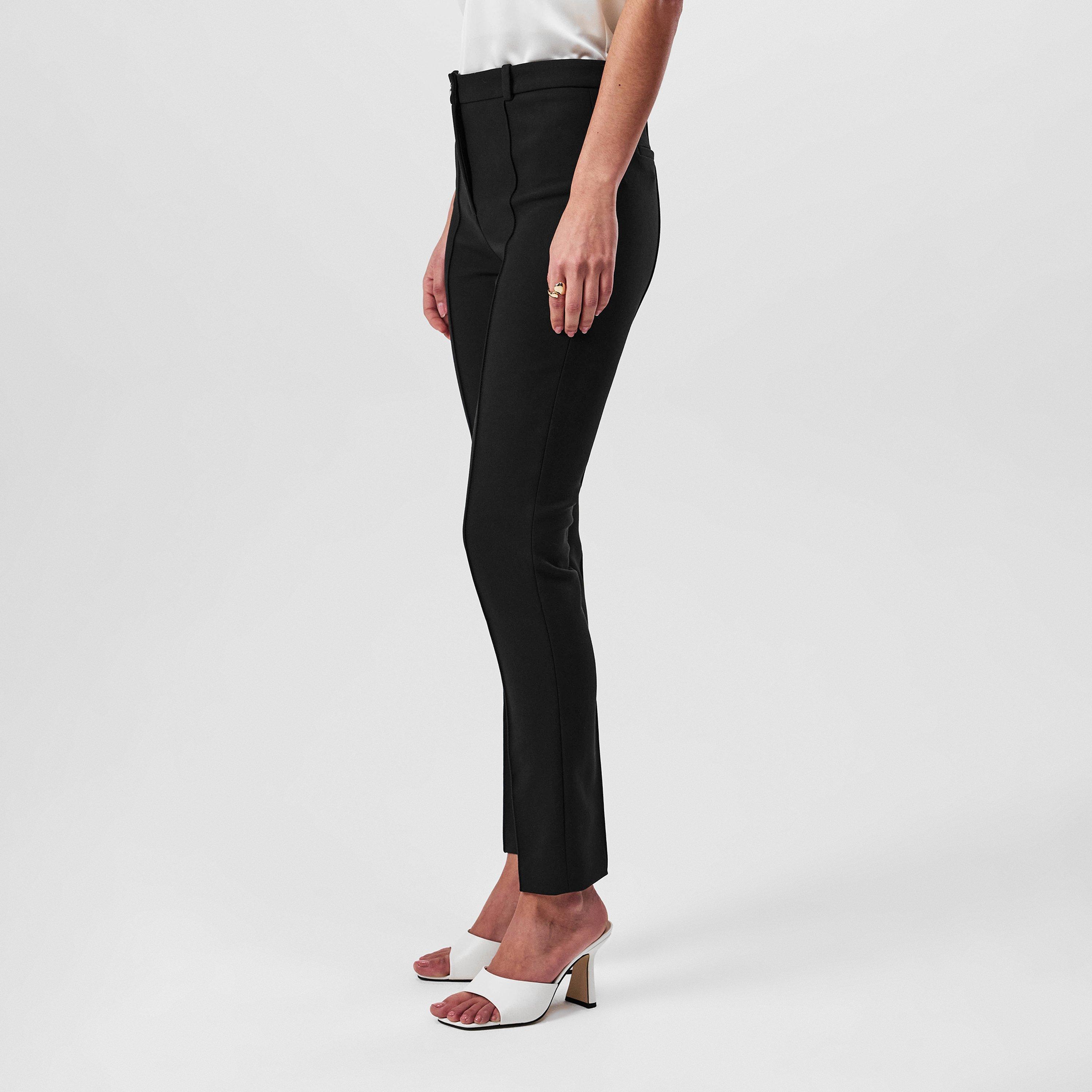 Black 001 - Boss - Women's Tanaina Tailored Trousers - 2