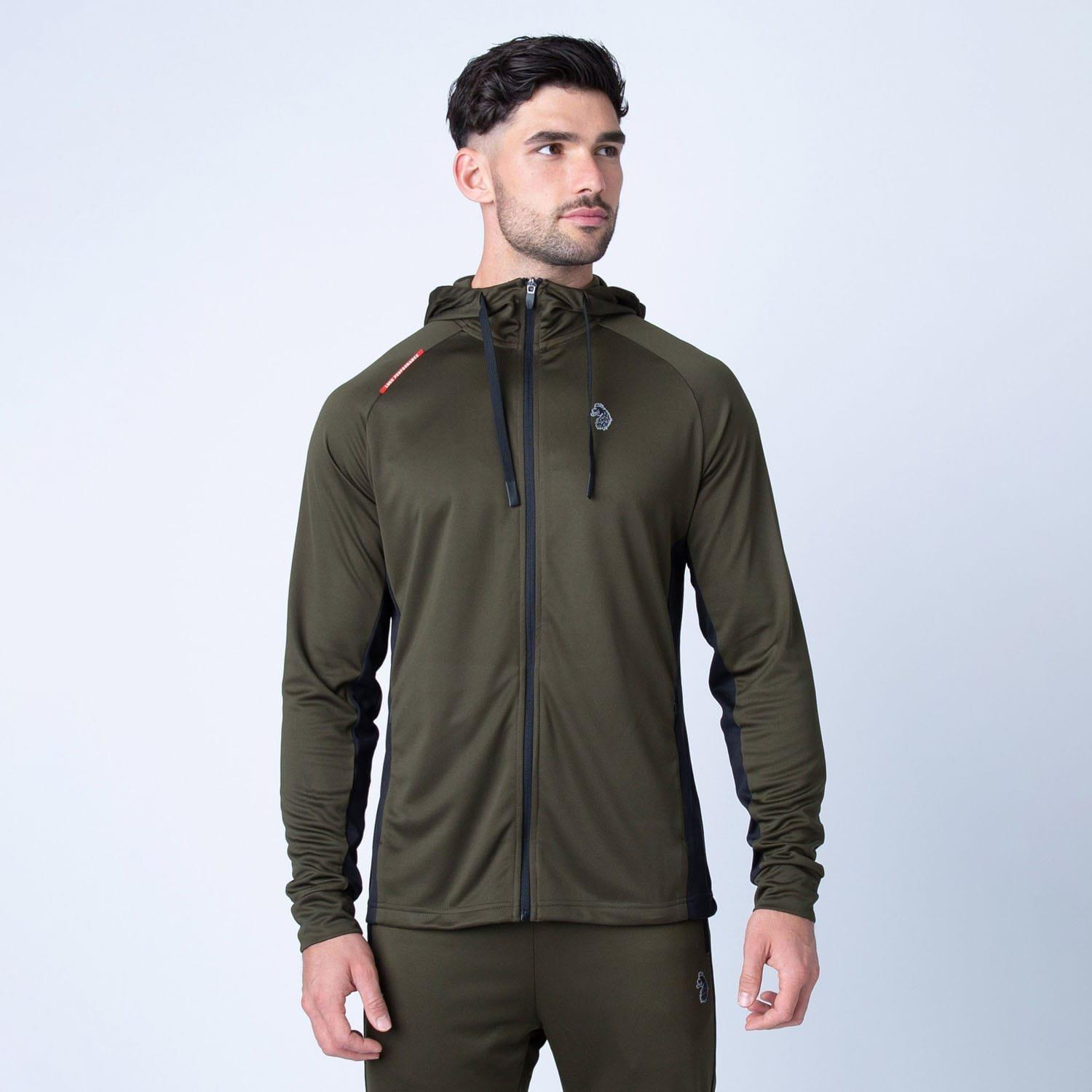 Green - Luke 1977 - Key Zip Through Hoodie - 1