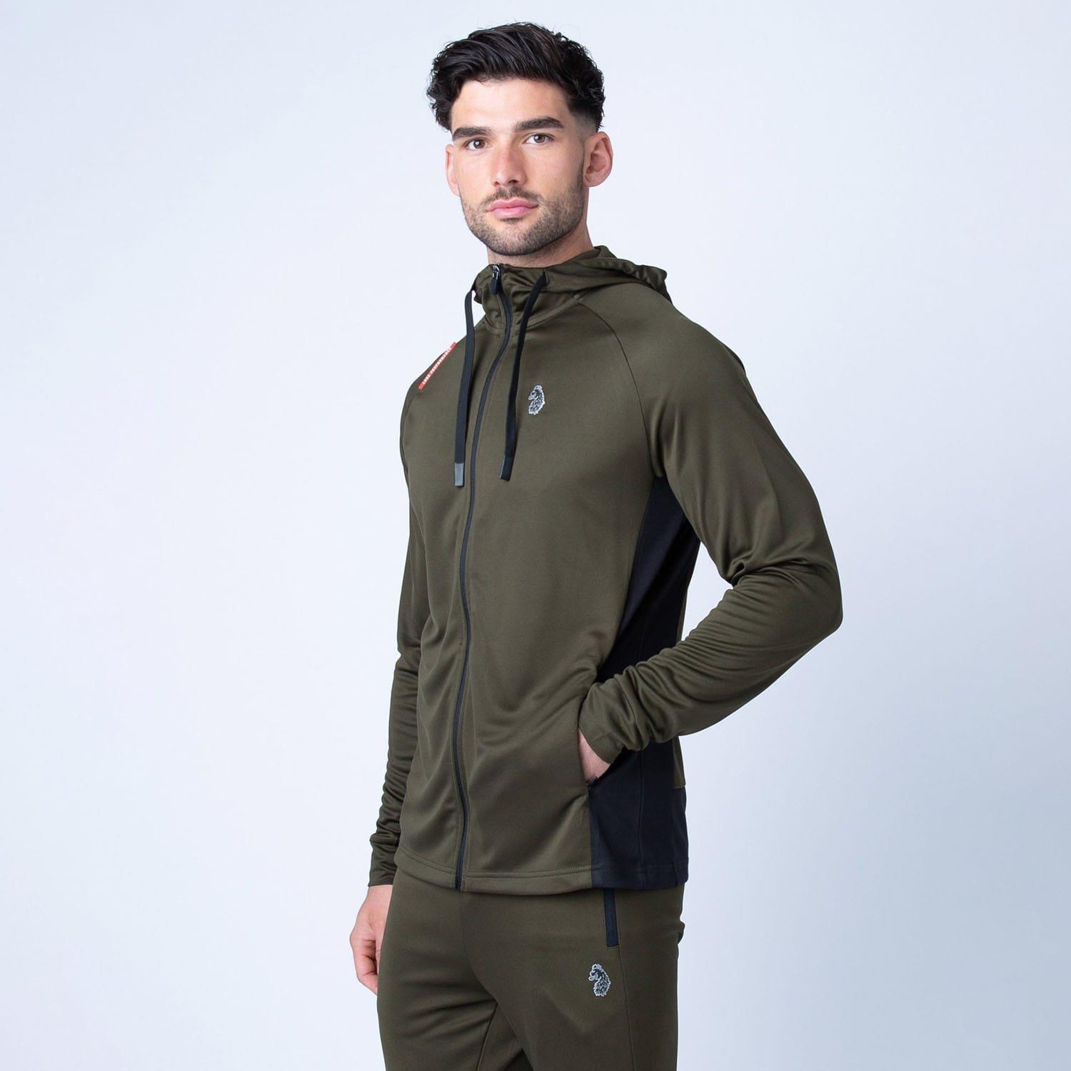 Green - Luke 1977 - Key Zip Through Hoodie - 2