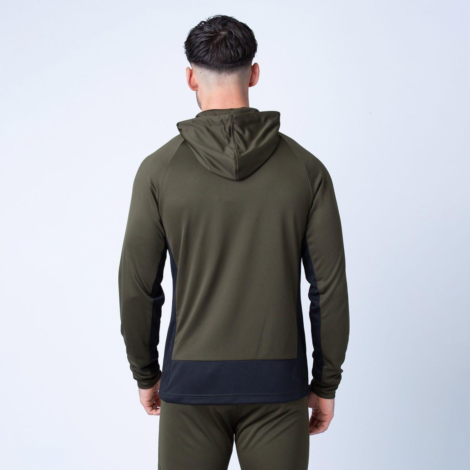 Green - Luke 1977 - Key Zip Through Hoodie - 3