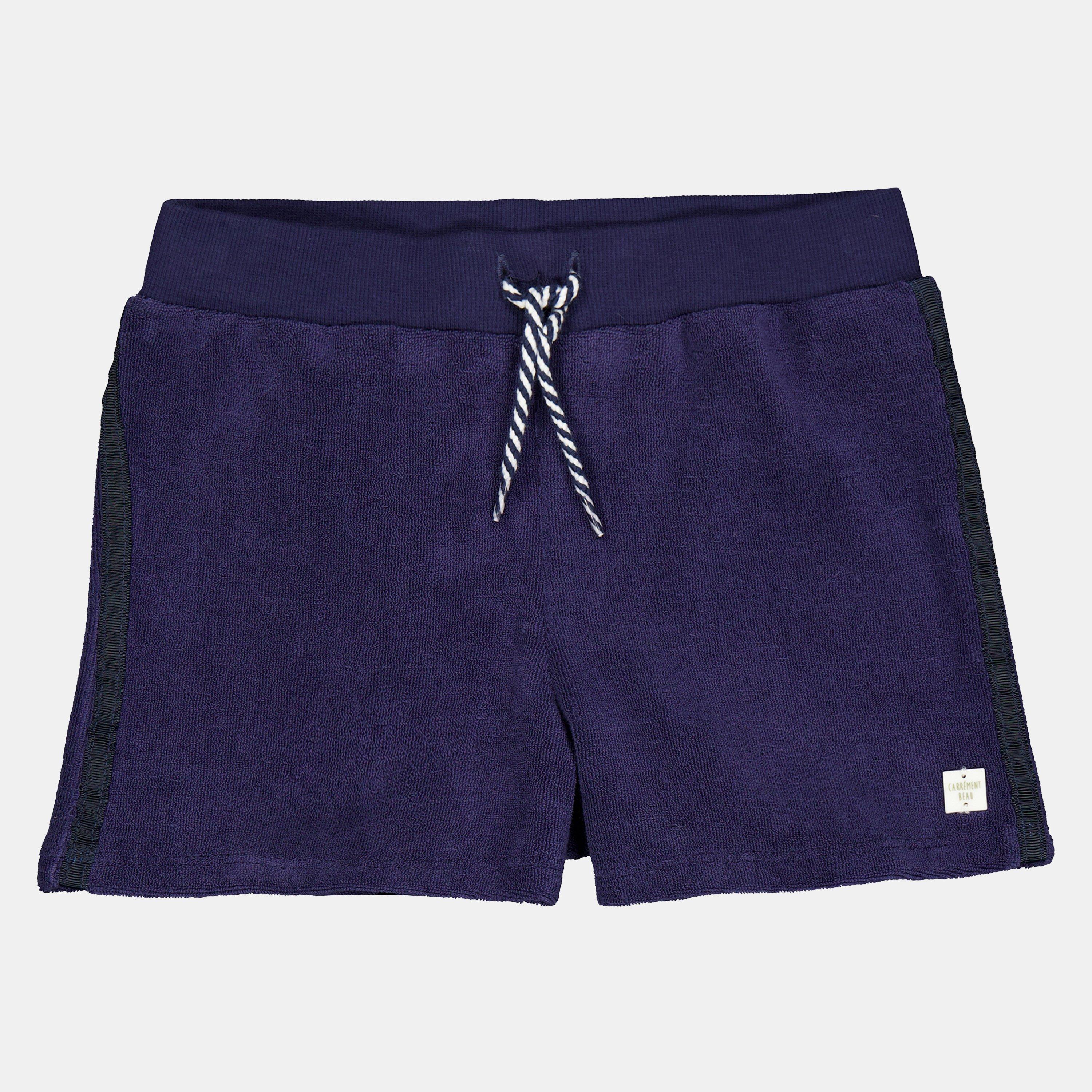 Navy - Carrement Beau - Kids' Jersey Jogger Shorts