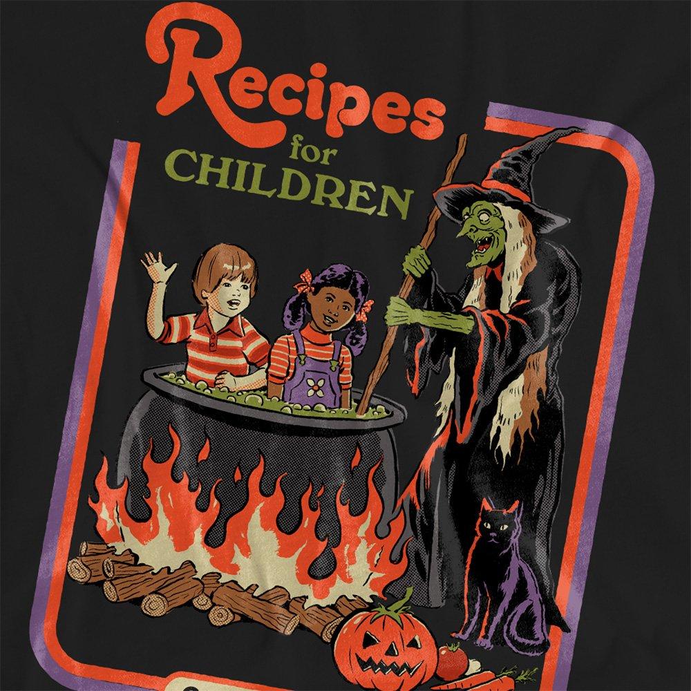 Black - Steven Rhodes - Steven Rhodes Recipes For Children T Shirt Black - 2