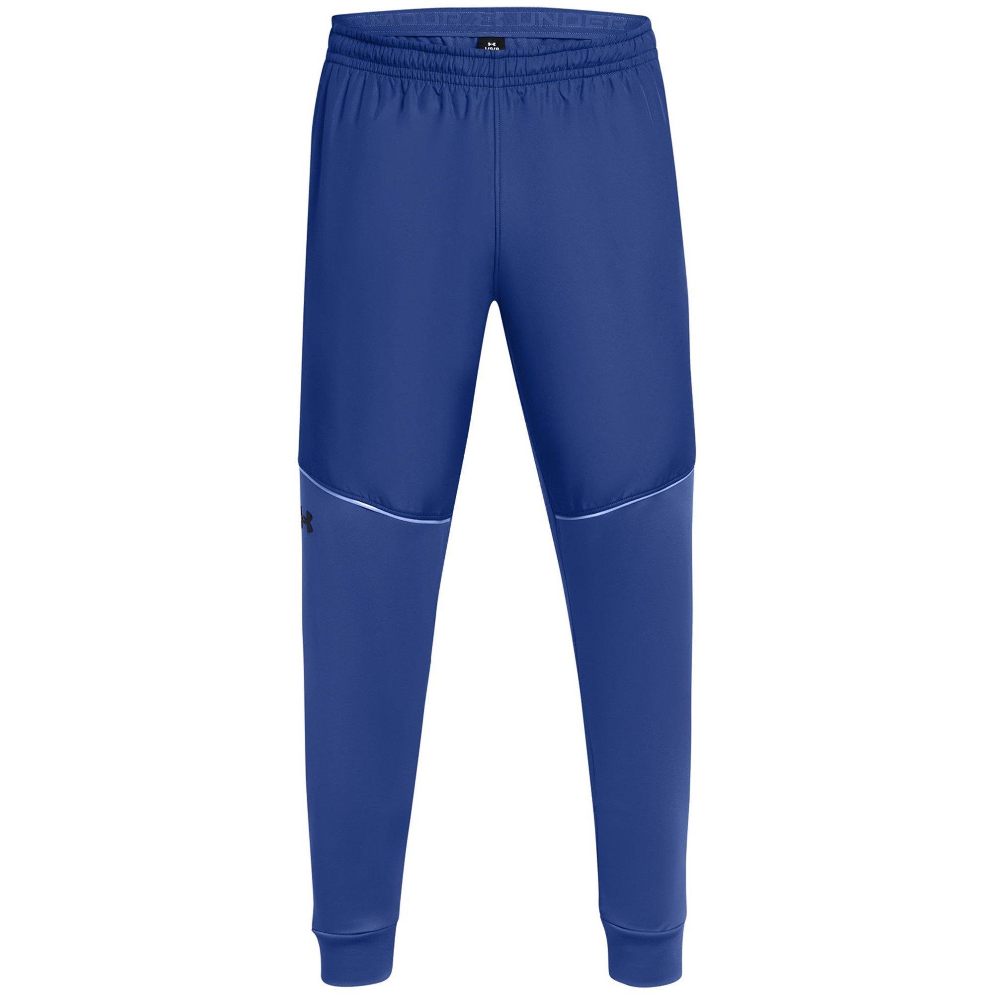 Blue - Under Armour - Men's Performance Fleece Tracksuit Bottoms - 1