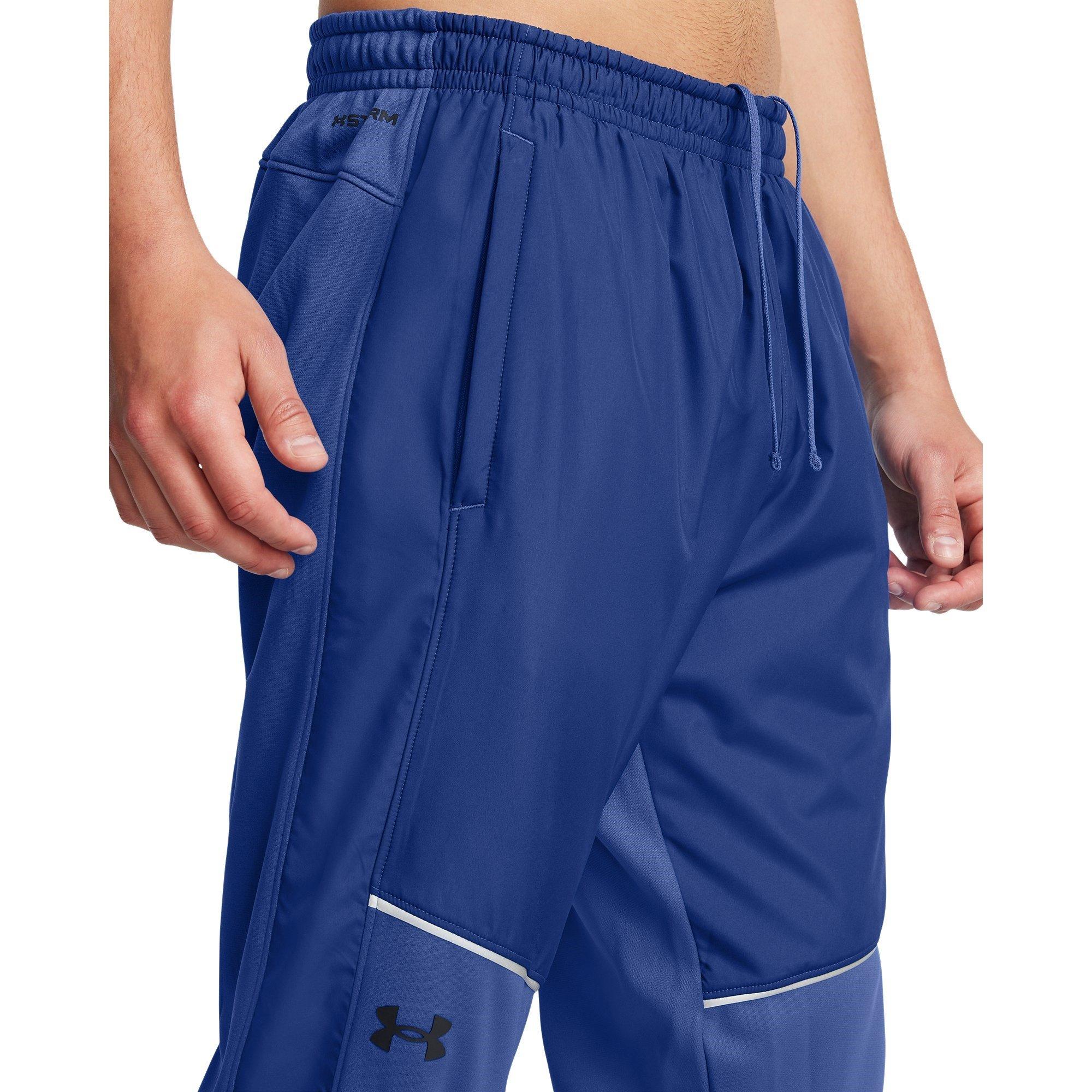 Blue - Under Armour - Performance Fleece Tracksuit Bottoms - 6