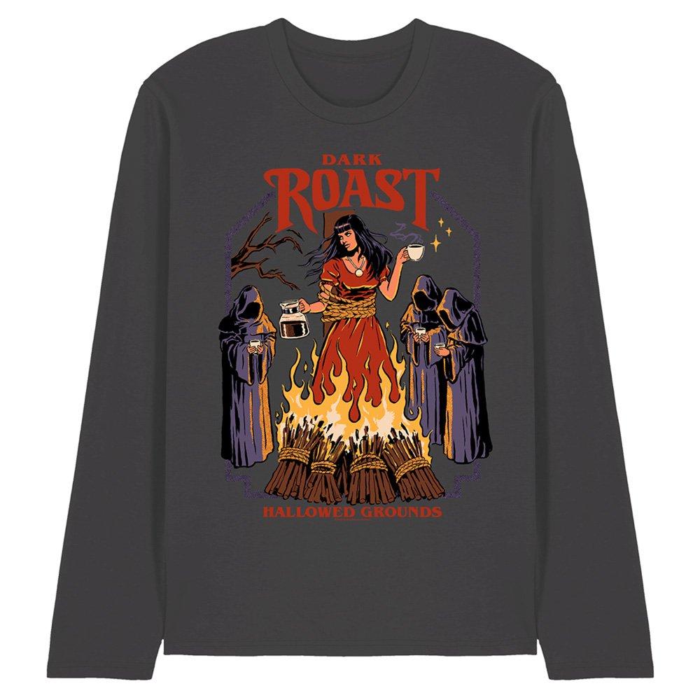 Charcoal - Steven Rhodes - Steven Rhodes Dark Roast Long Sleeve T-Shirt Char - 1