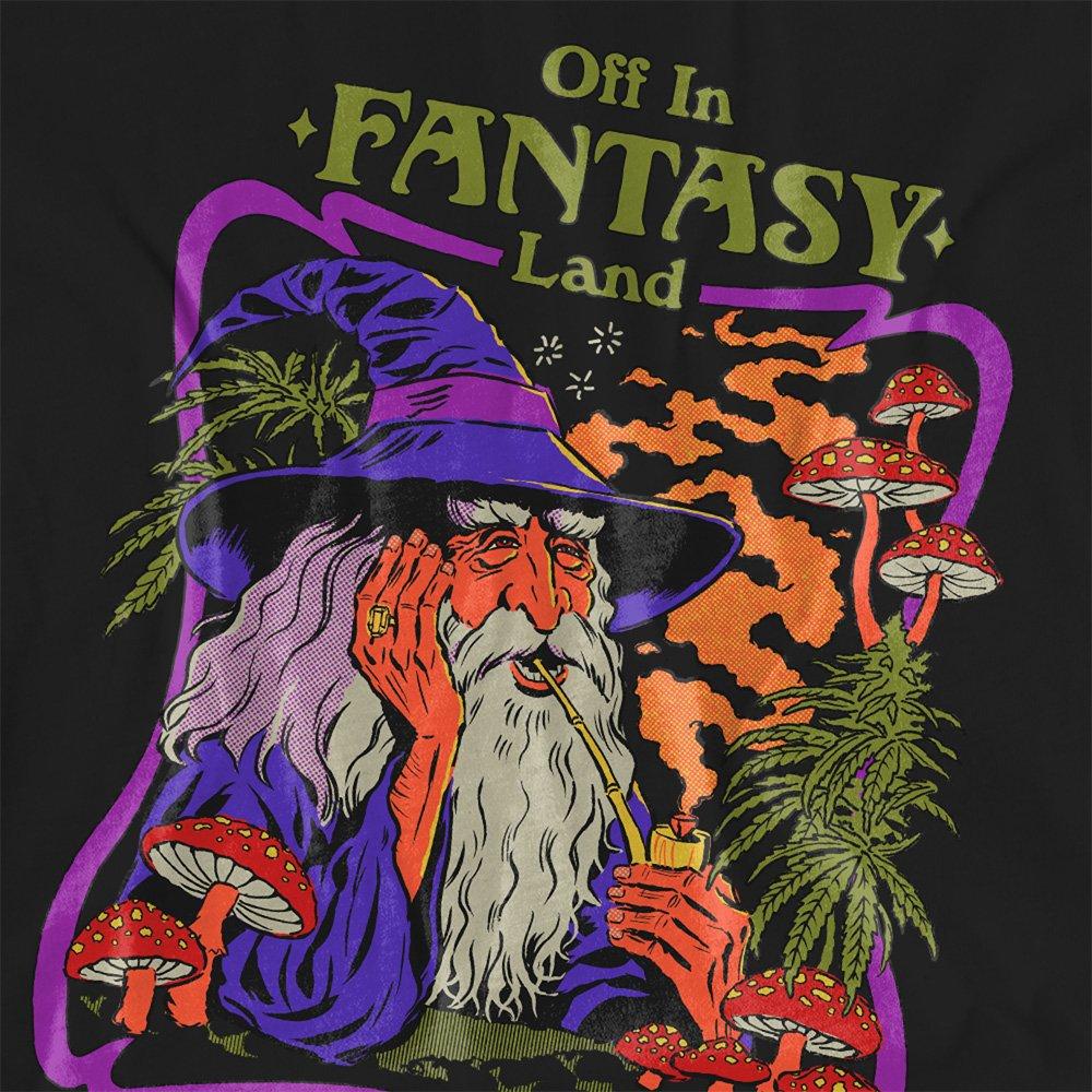 Black - Steven Rhodes - Steven Rhodes Fantasy Land T Shirt Black - 2