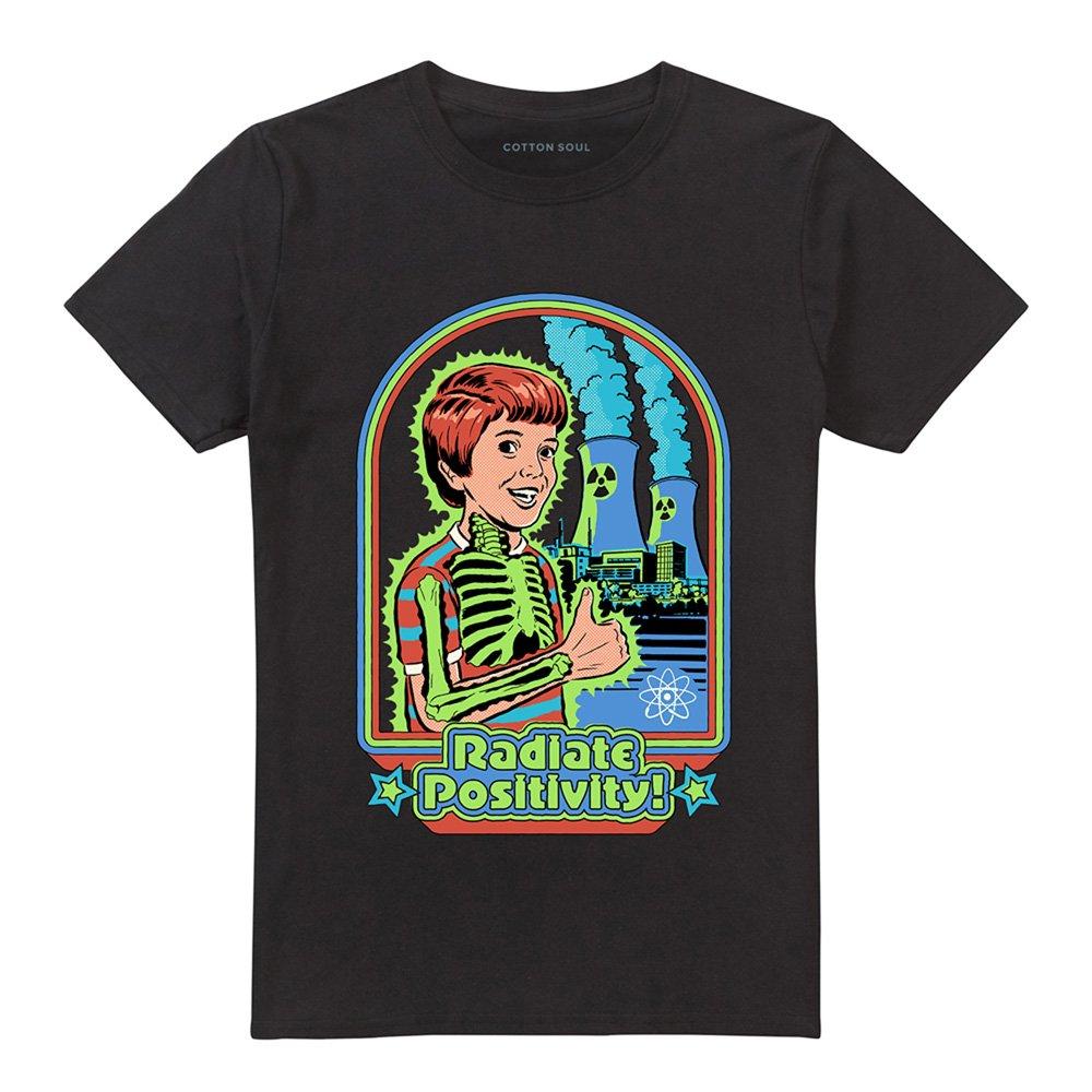 Black - Steven Rhodes - Steven Rhodes Radiate Positivity T-Shirt Black - 4