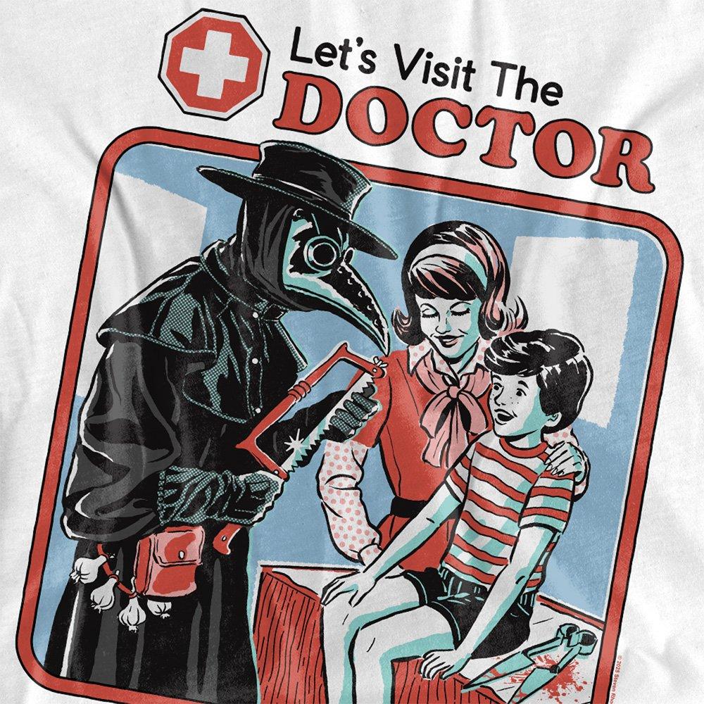White - Steven Rhodes - Steven Rhodes LetS Visit The Doctor T-Shirt Whit - 2