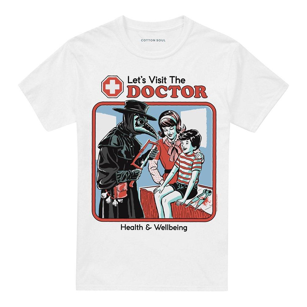 White - Steven Rhodes - Steven Rhodes LetS Visit The Doctor T-Shirt Whit - 4