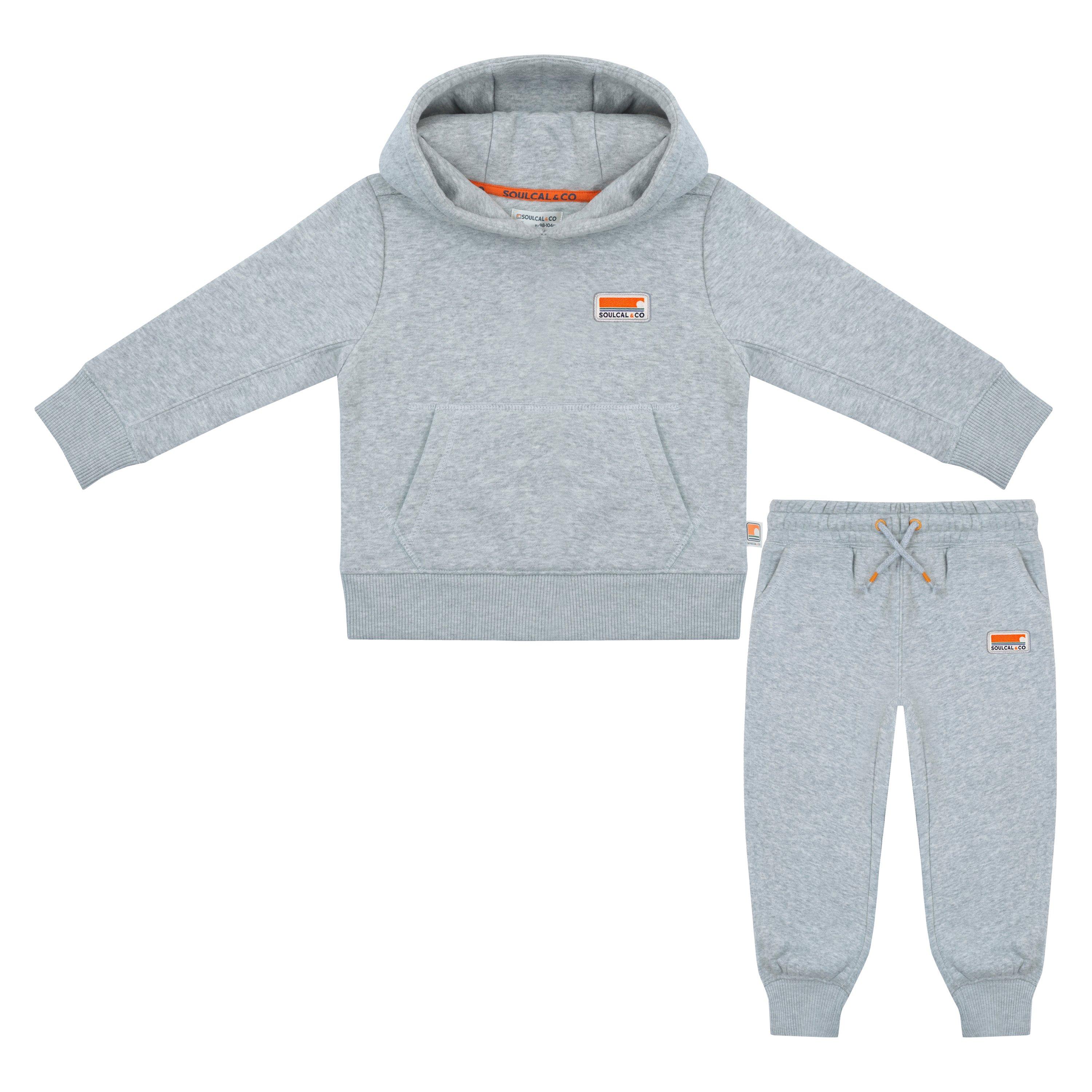 Grey Marl - SoulCal - Signature OTH and Jogger Set Infants - 1