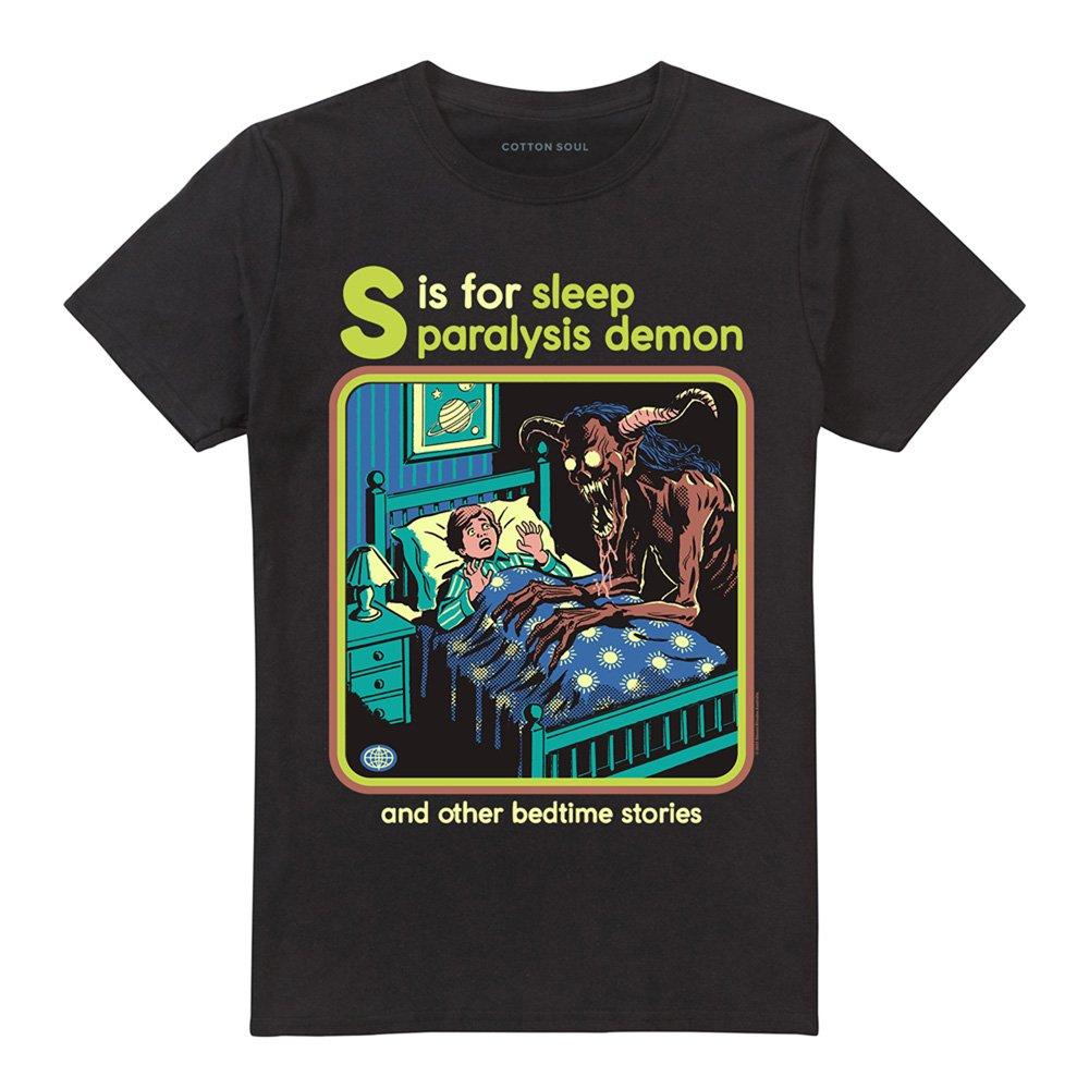 Black - Steven Rhodes - Steven Rhodes Sleep Paralysis Demon T-Shirt Black - 4