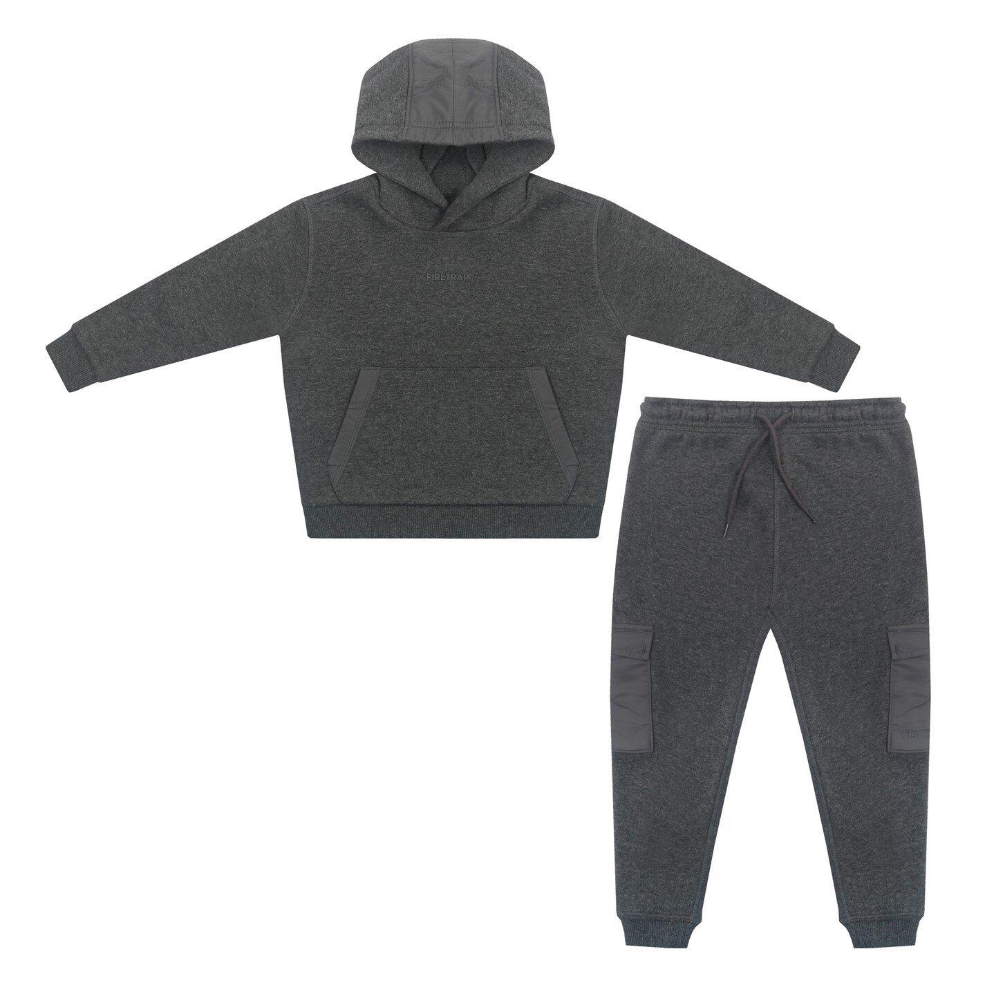 Charcoal - Firetrap - Infant Boys 2pc Jogger Set - 1