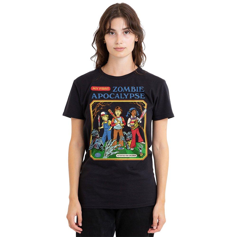 Black - Steven Rhodes - Steven Rhodes My First Zombie Apocalypse T Shirt - 1