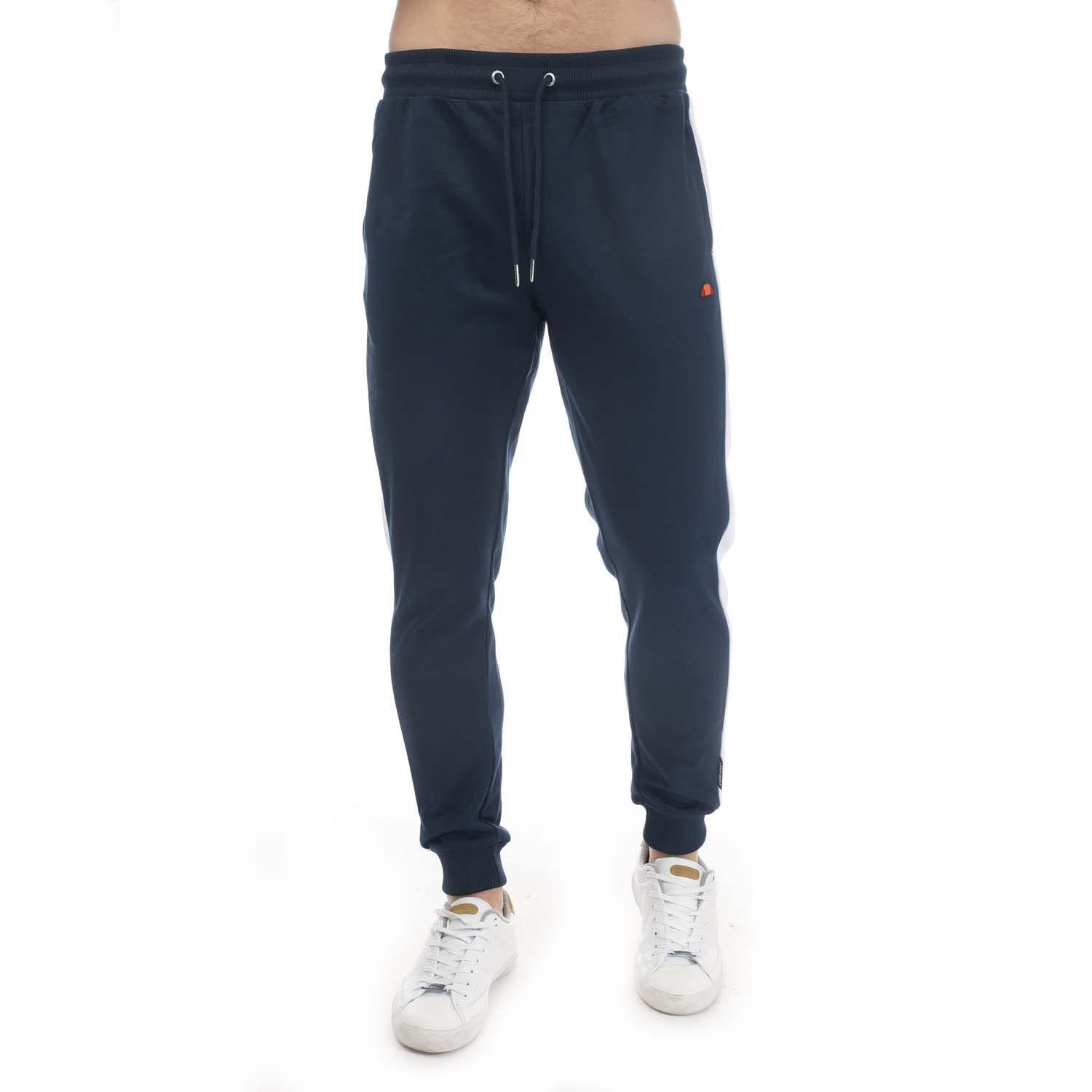 Navy - Ellesse - Usato Track Pant - 1