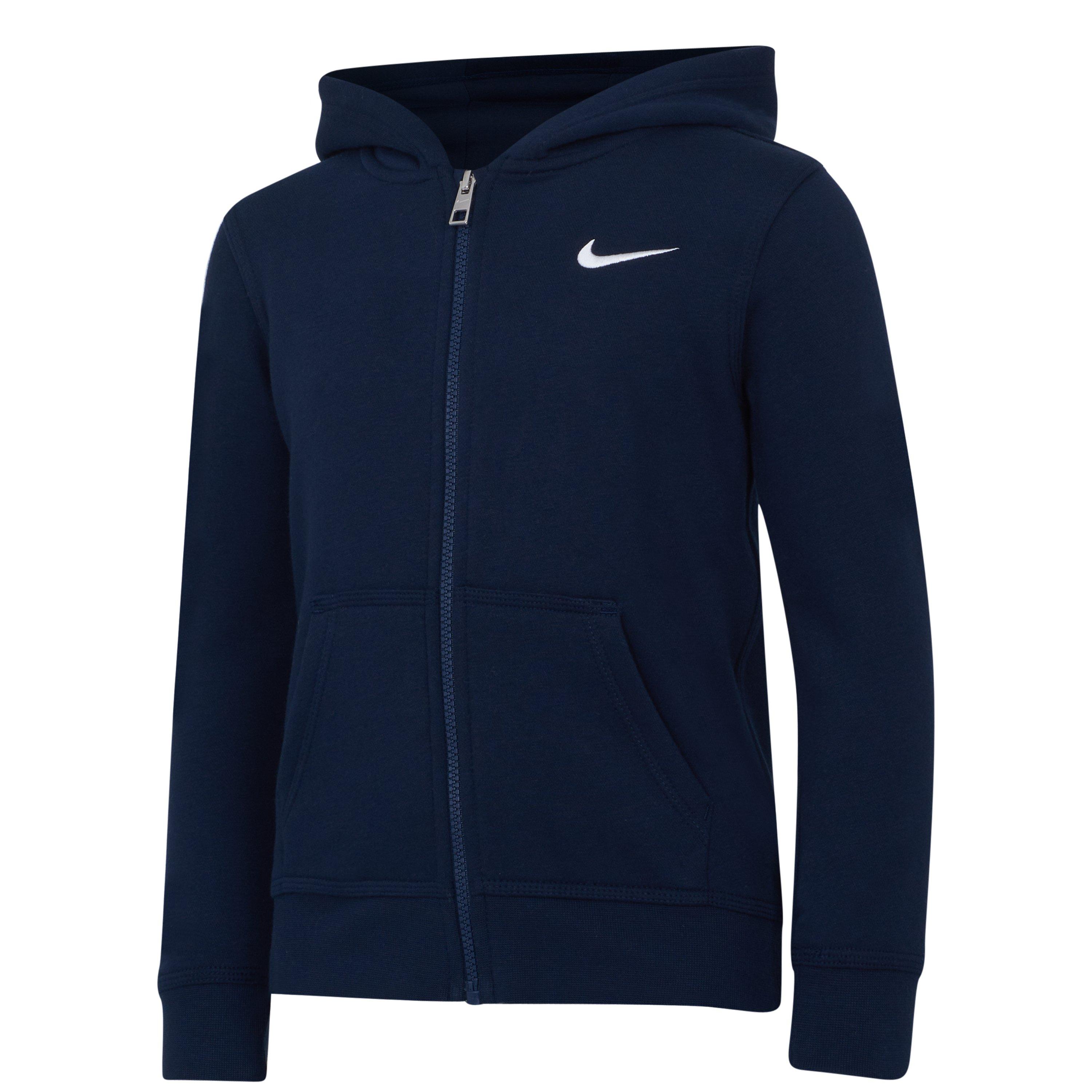 Nike Club Full Zip Hoody Infant Boys Zip Hoodies Sports Direct
