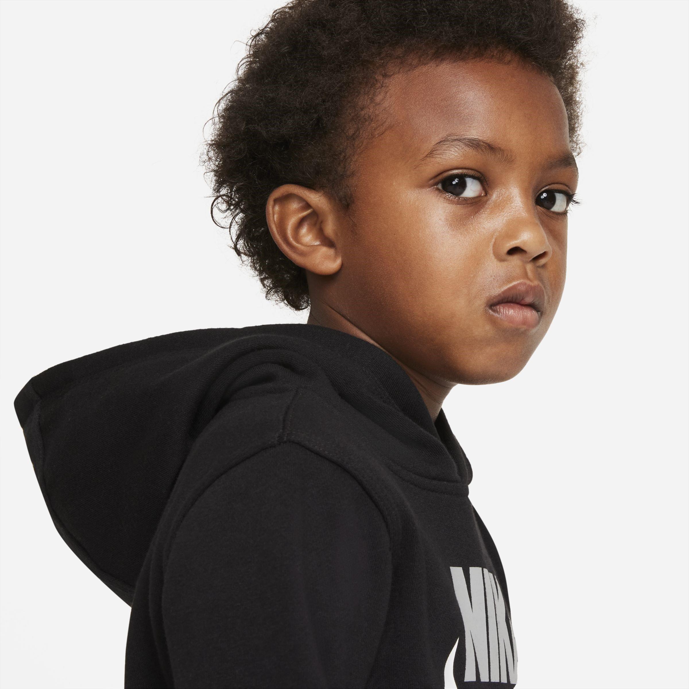 Schwarz - Nike - Club Hybrid Pull Over Hoodie Infant Boys - 3