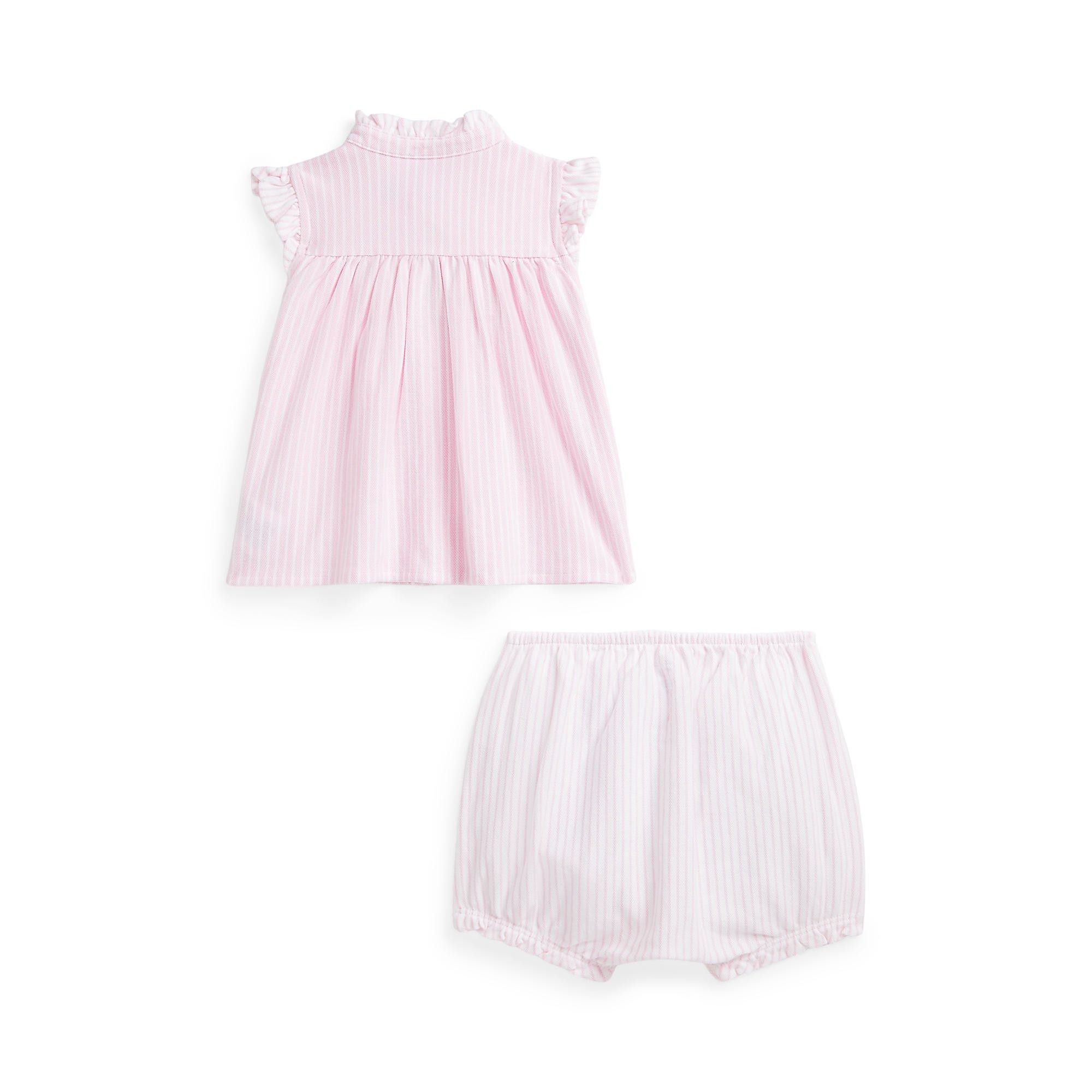 Carmel Pink - Polo Ralph Lauren - Oxford Top and Bloomers Clothing Set Infants - 2