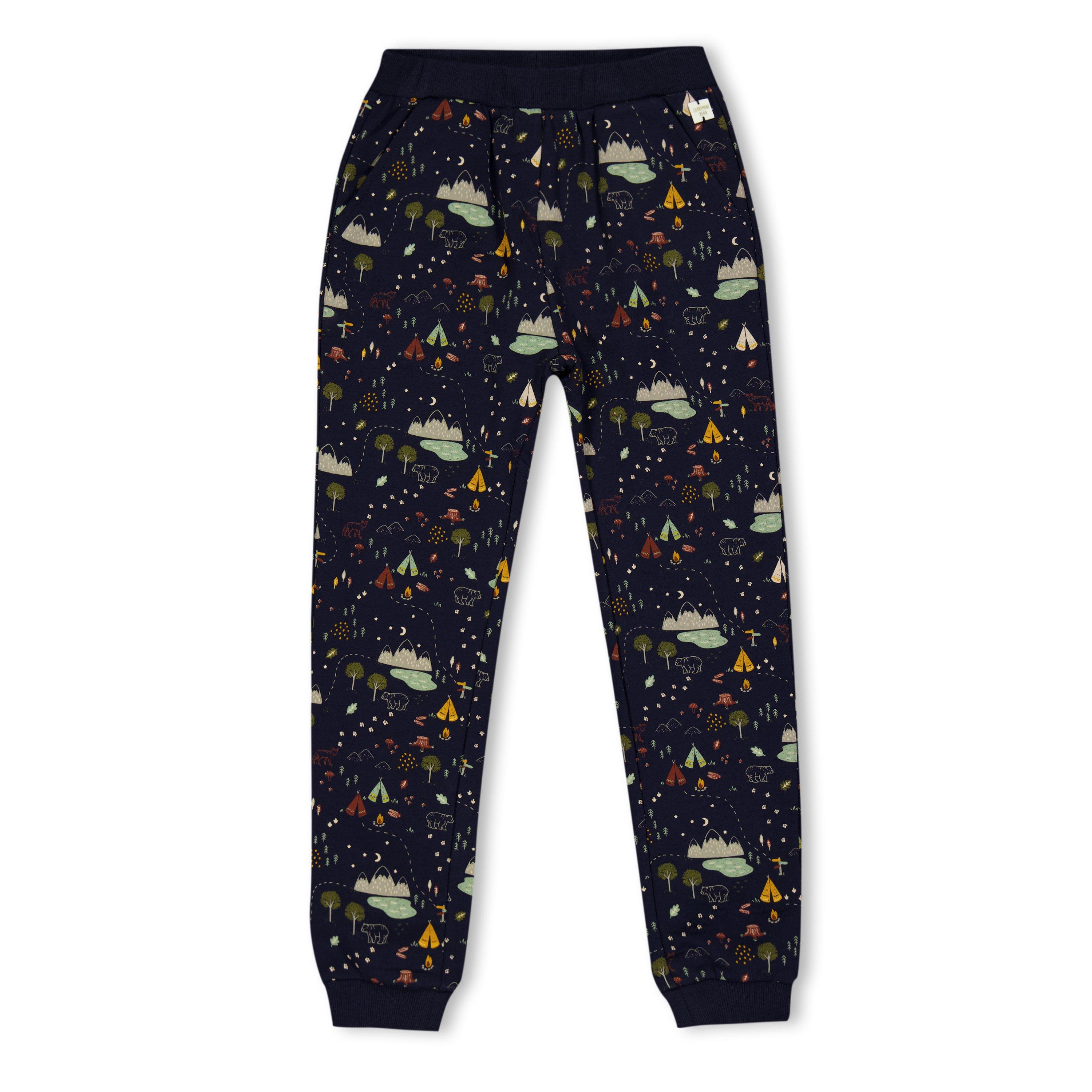 Navy - Carrement Beau - Unisex Kids' Straight Leg Trousers - 1