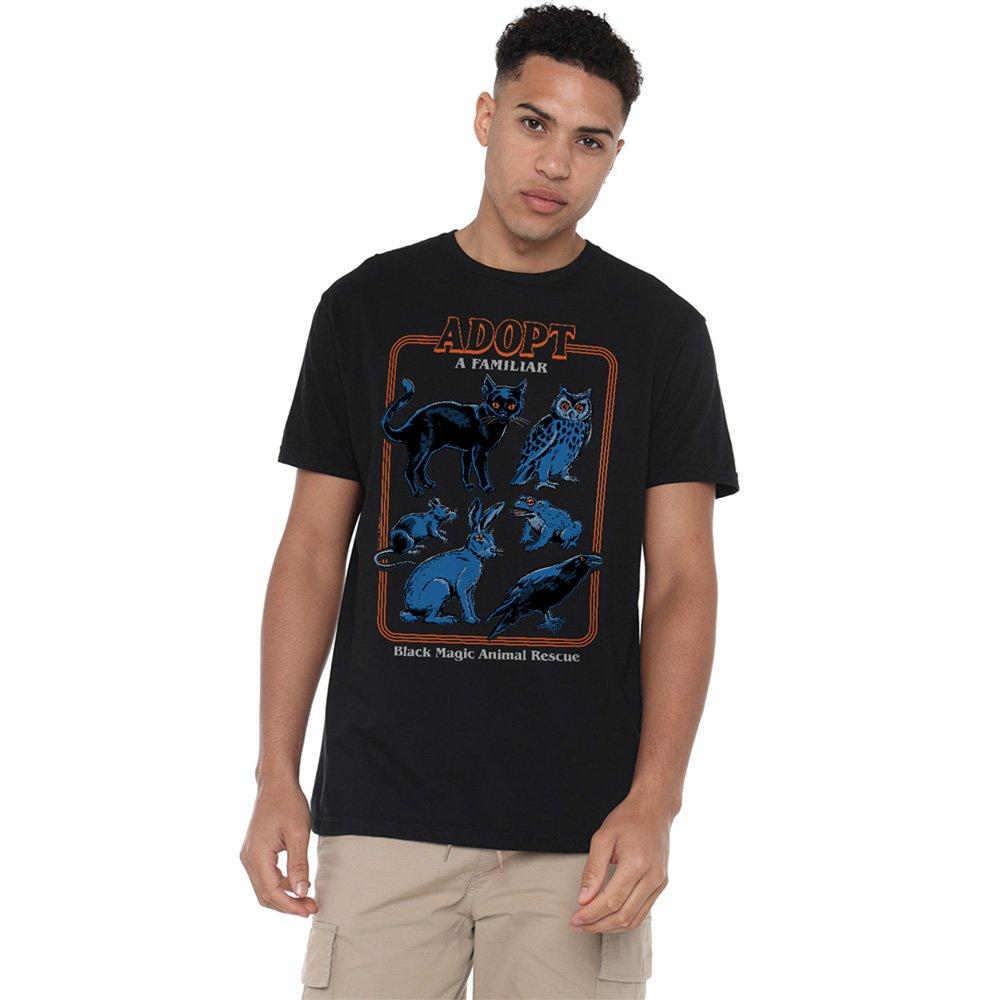 Steven Rhodes Steven Rhodes Adopt A Familiar T-Shirt Black