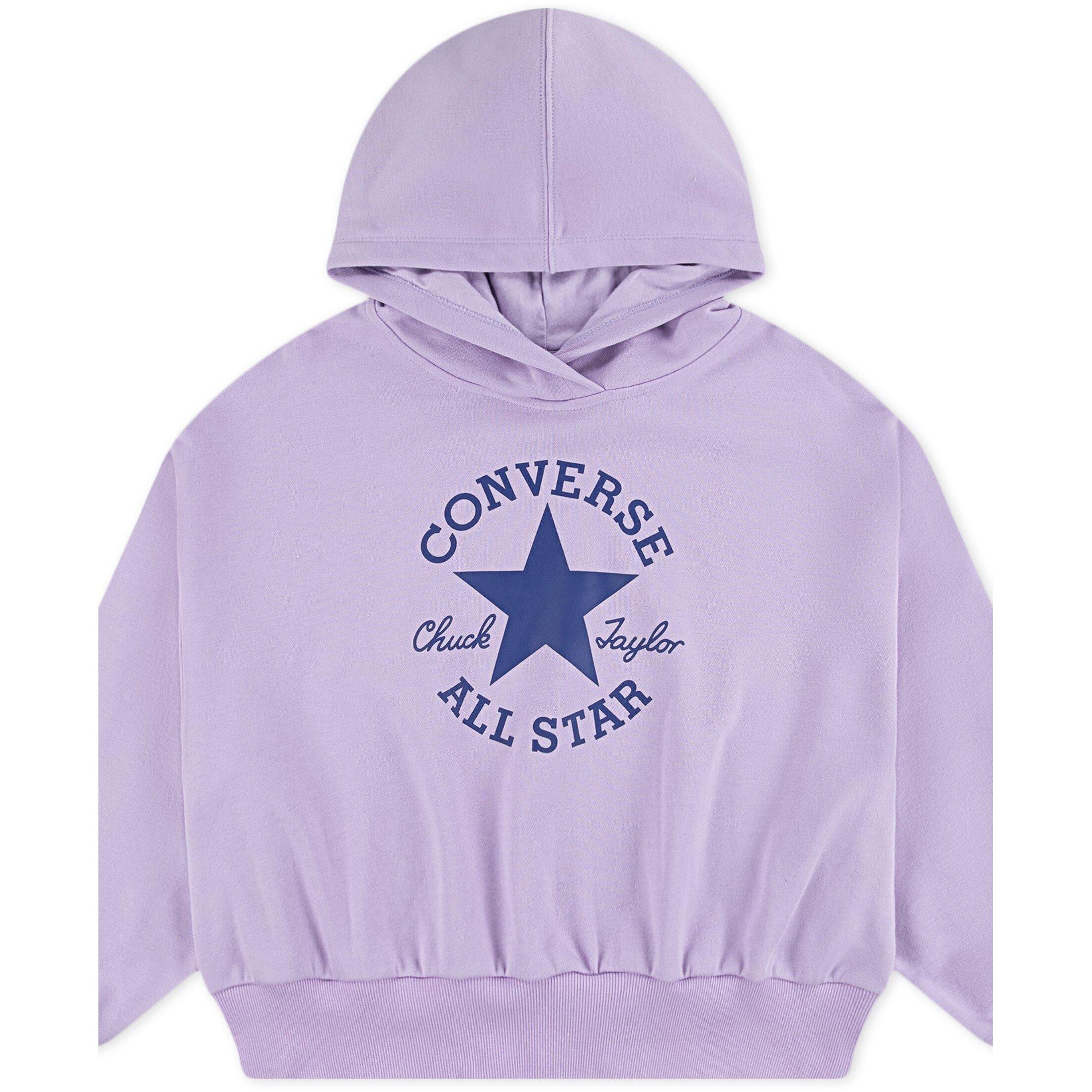 Lavender Latte - Converse - Kids' Overhead Hoodie - 1