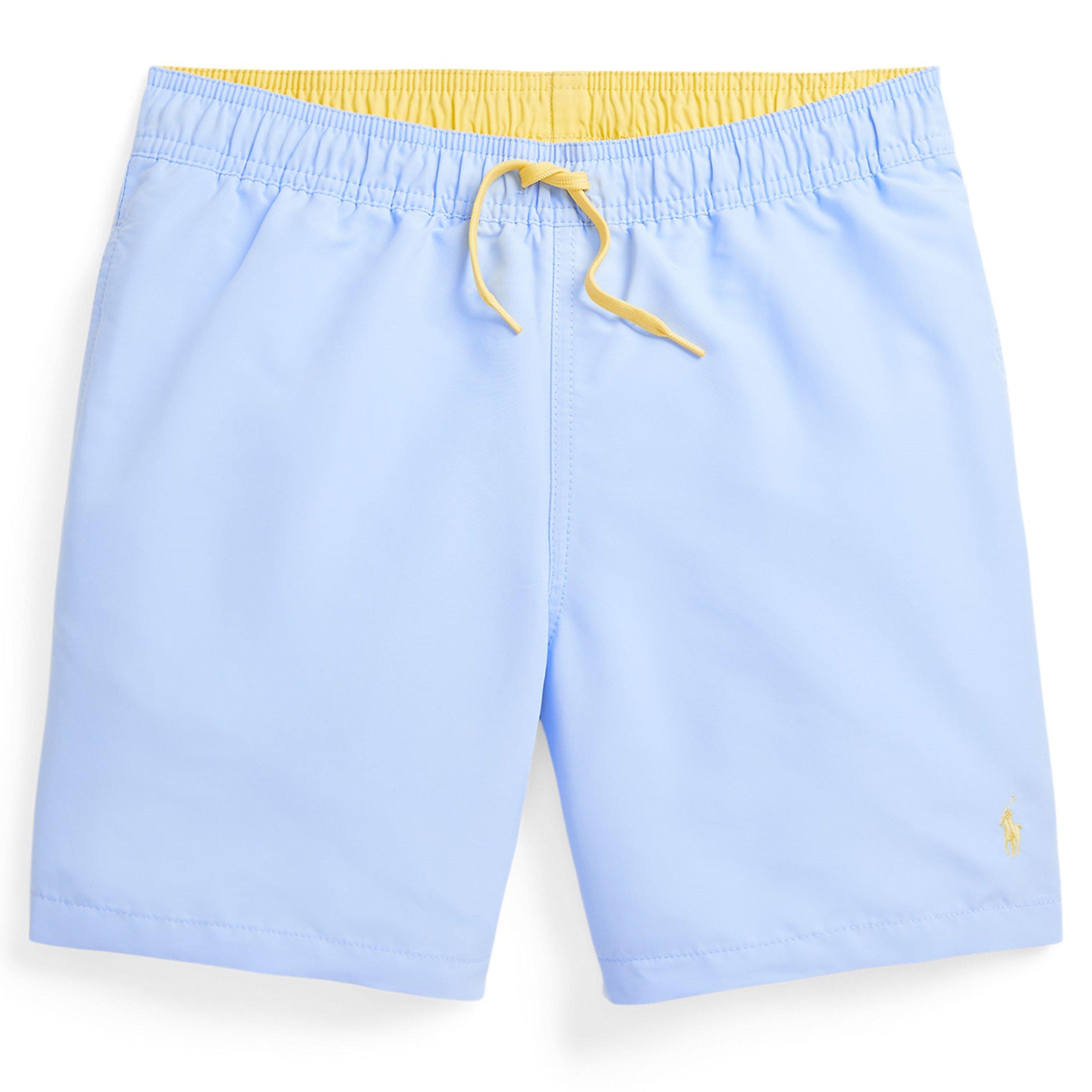 Polo Ralph Lauren Boys Logo Swim Shorts Juniors - Office Blue - 8Y/S