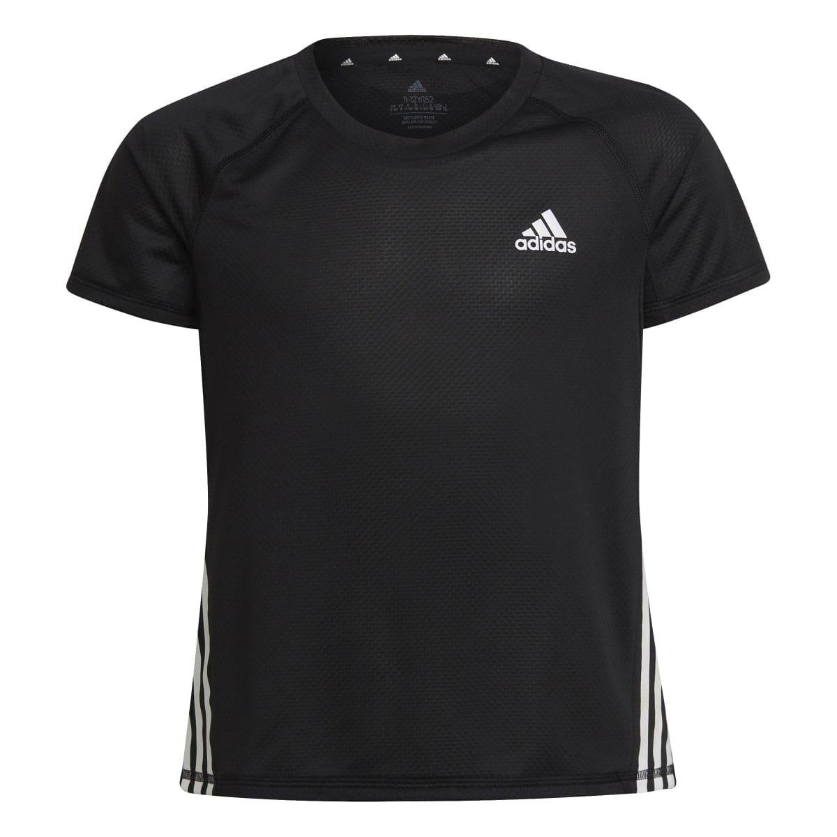 Black - adidas - Aeroready 3 Stripes T-Shirt - 2