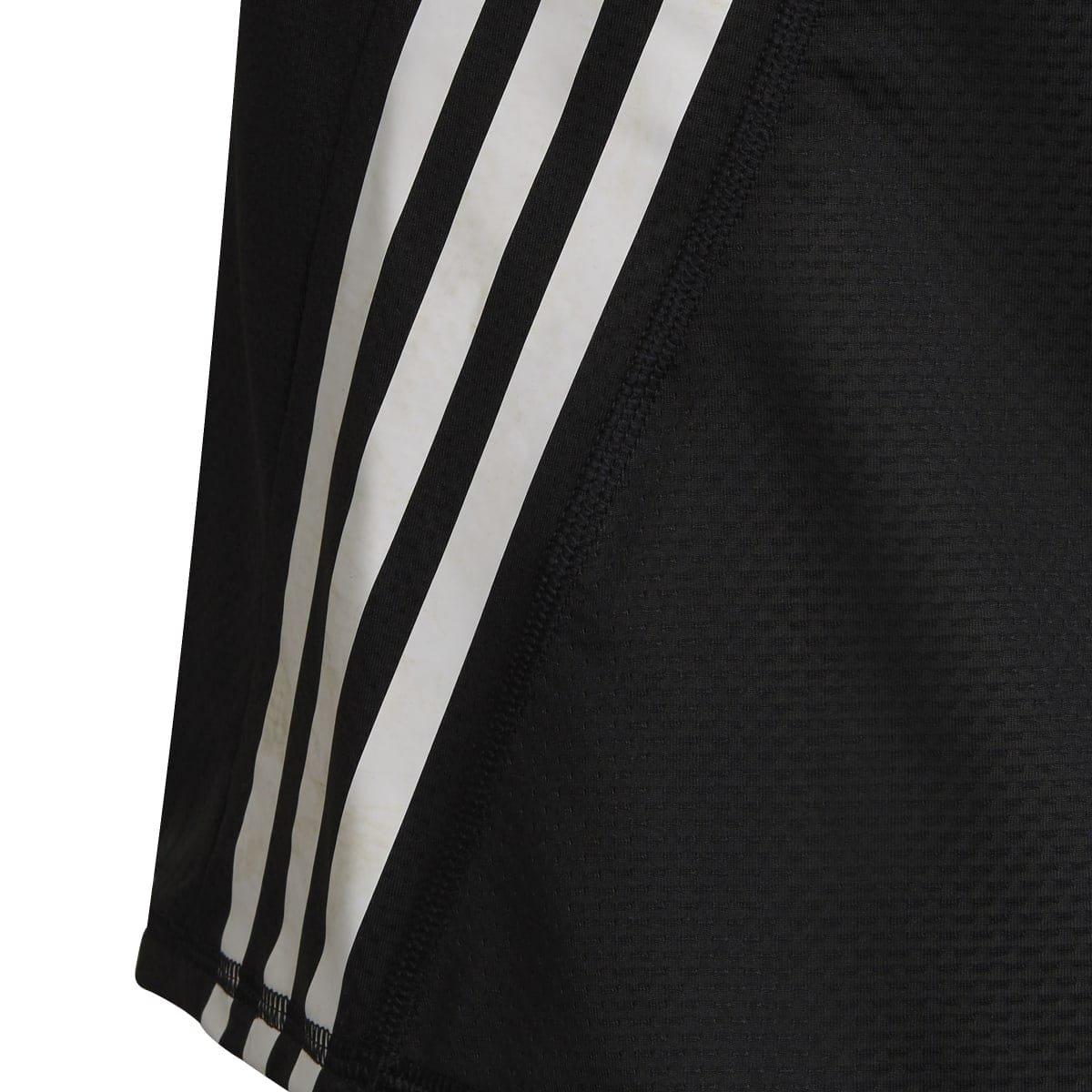 Black - adidas - Aeroready 3 Stripes T-Shirt - 5