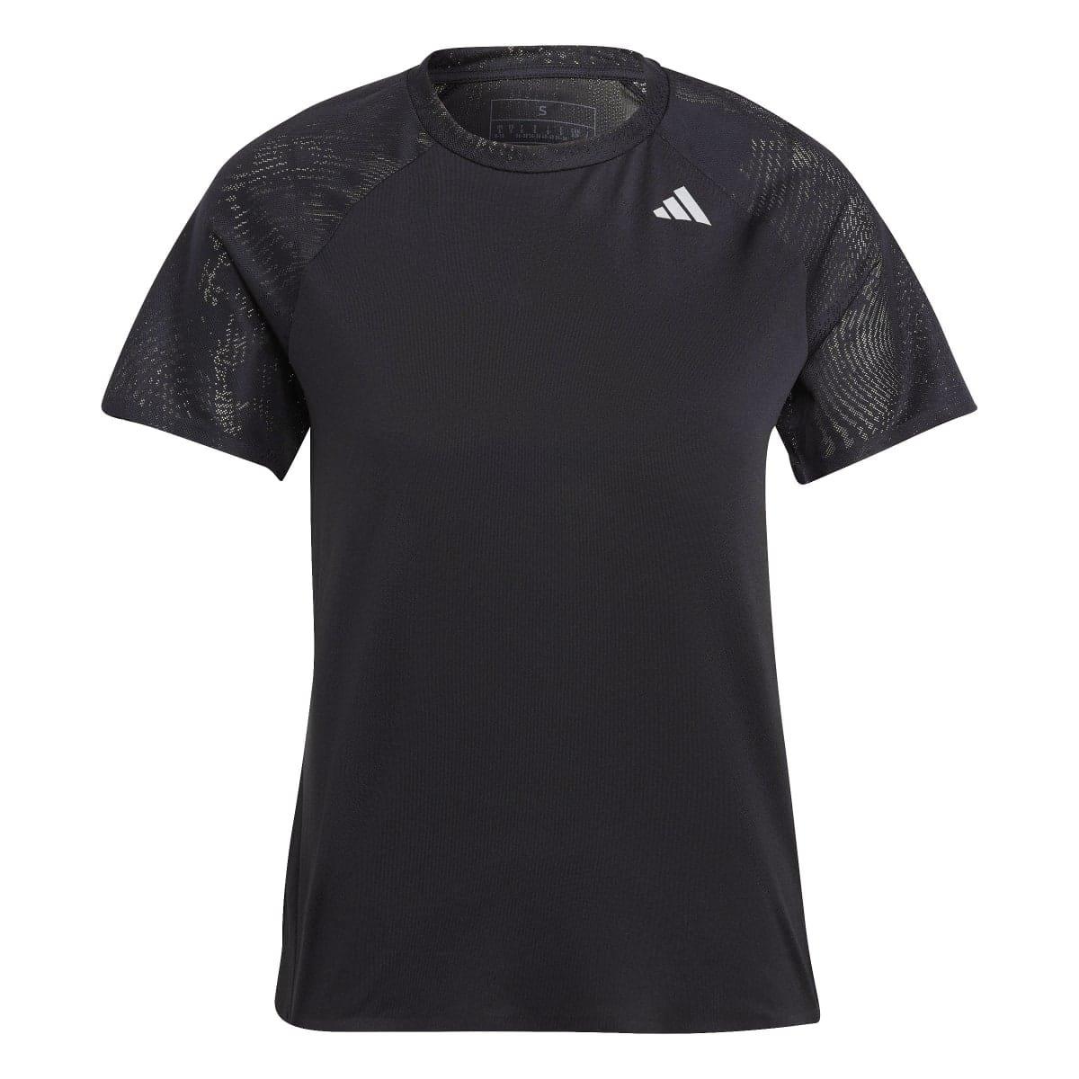 Black - adidas - Women's Adizero Regular Fit Running T-Shirt - 2