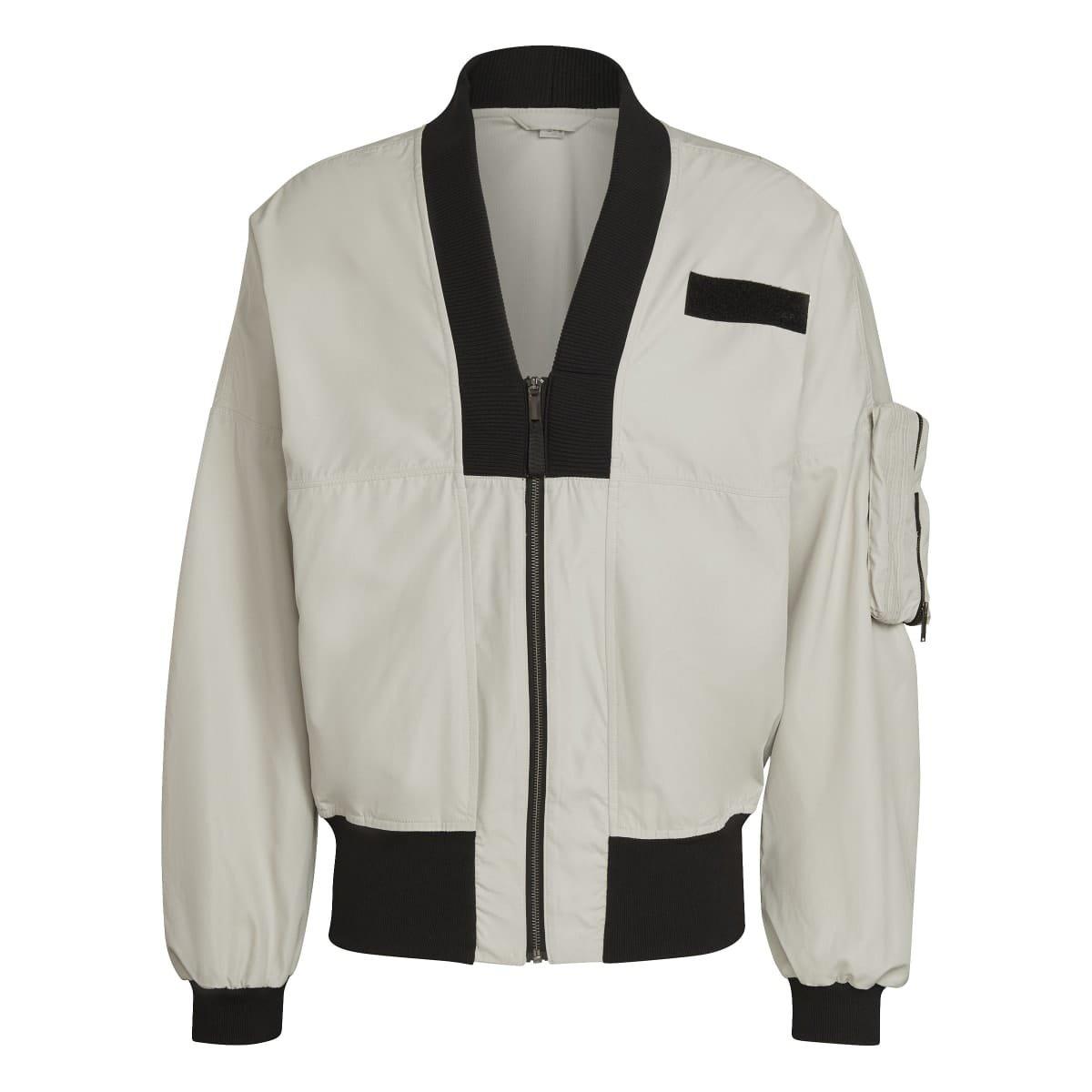 Natural - adidas - Parley Bomber Jacket - 1