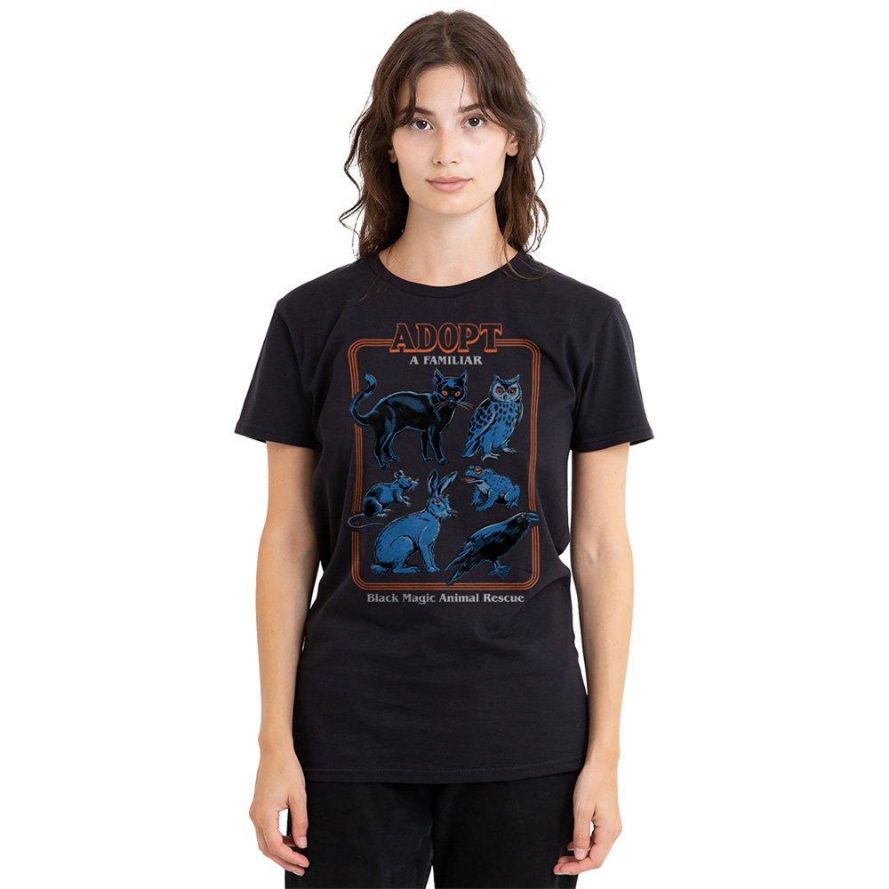 Black - Steven Rhodes - Steven Rhodes Adopt A Familiar T Shirt Black - 1