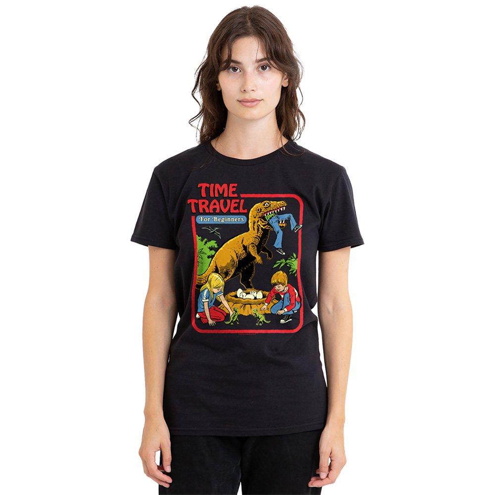 Black - Steven Rhodes - Steven Rhodes Time Travel T Shirt Black - 1