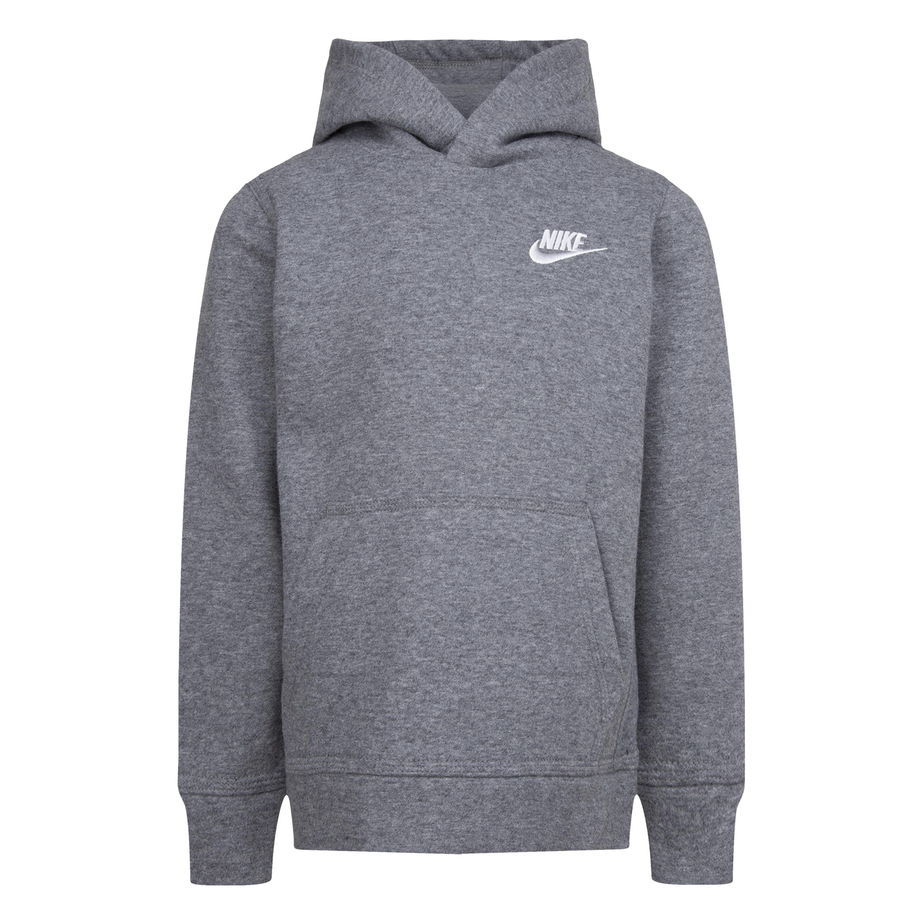 Nike  Logo Hoodie Infants - Carbon Htr - 4-5 Years