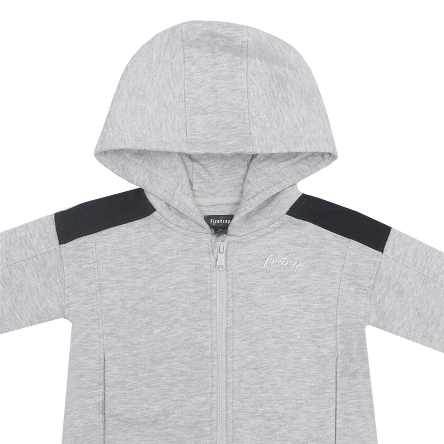 Grigio/Nero - Firetrap - Infant Girls 3pc Jogger - 2