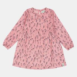 Lilly and Sid Florl Cord Dress In99