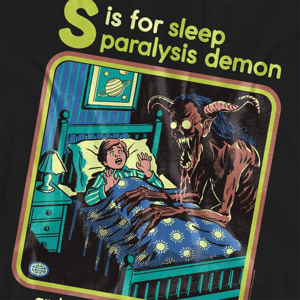 Black - Steven Rhodes - Steven Rhodes Sleep Paralysis Demon T Shirt Black - 2