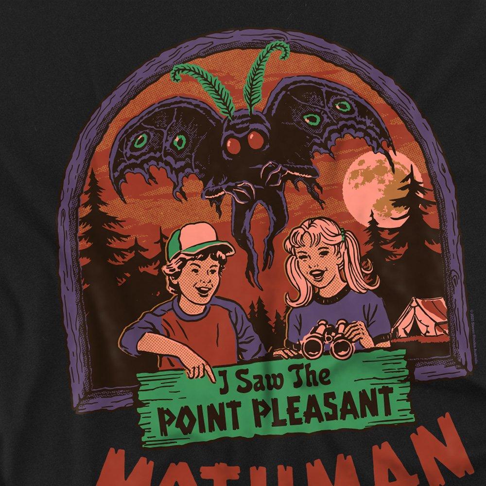Black - Steven Rhodes - Steven Rhodes I Saw The Mothman Long Sleeve T-Shir - 2
